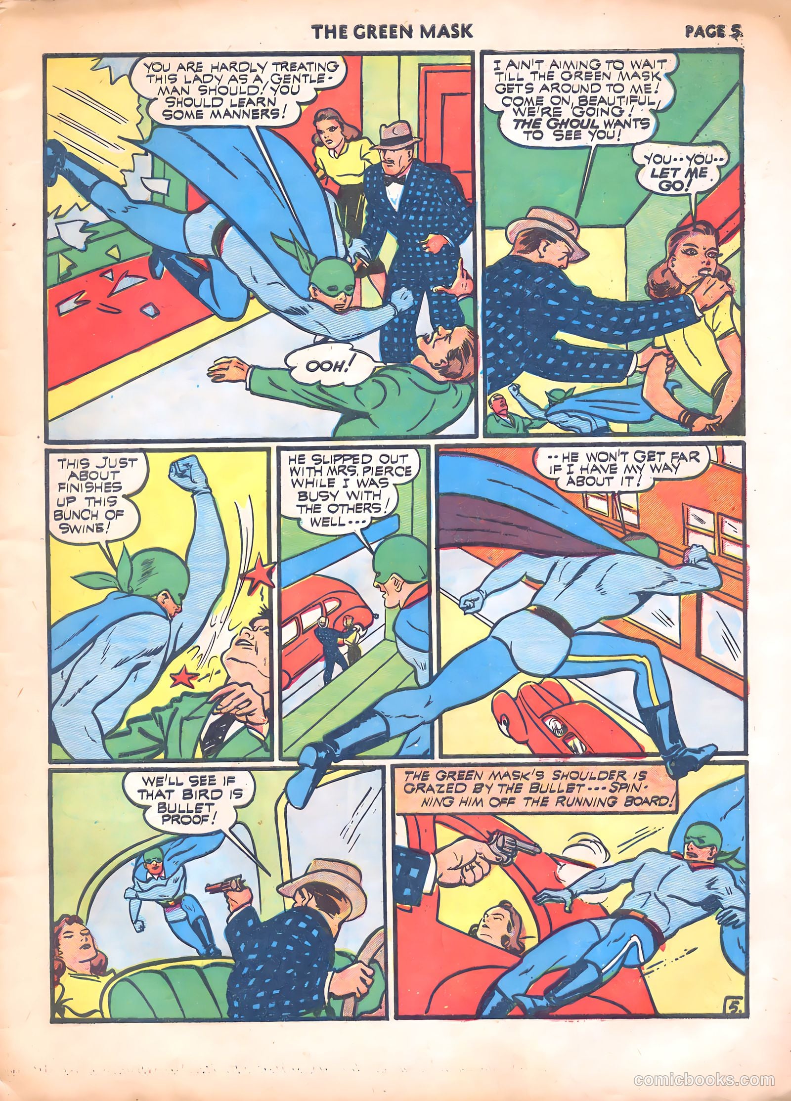 The Green Mask #7 (1941) — page 8 of 68