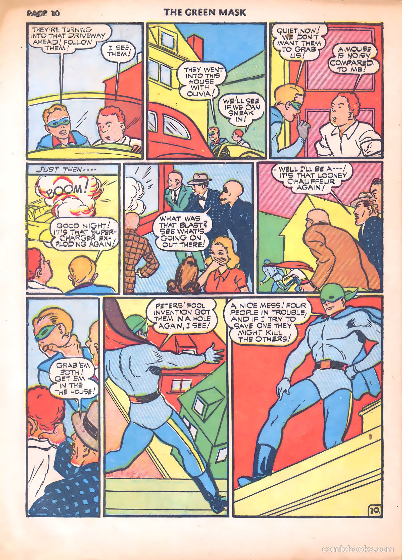 The Green Mask #7 (1941) — page 13 of 68
