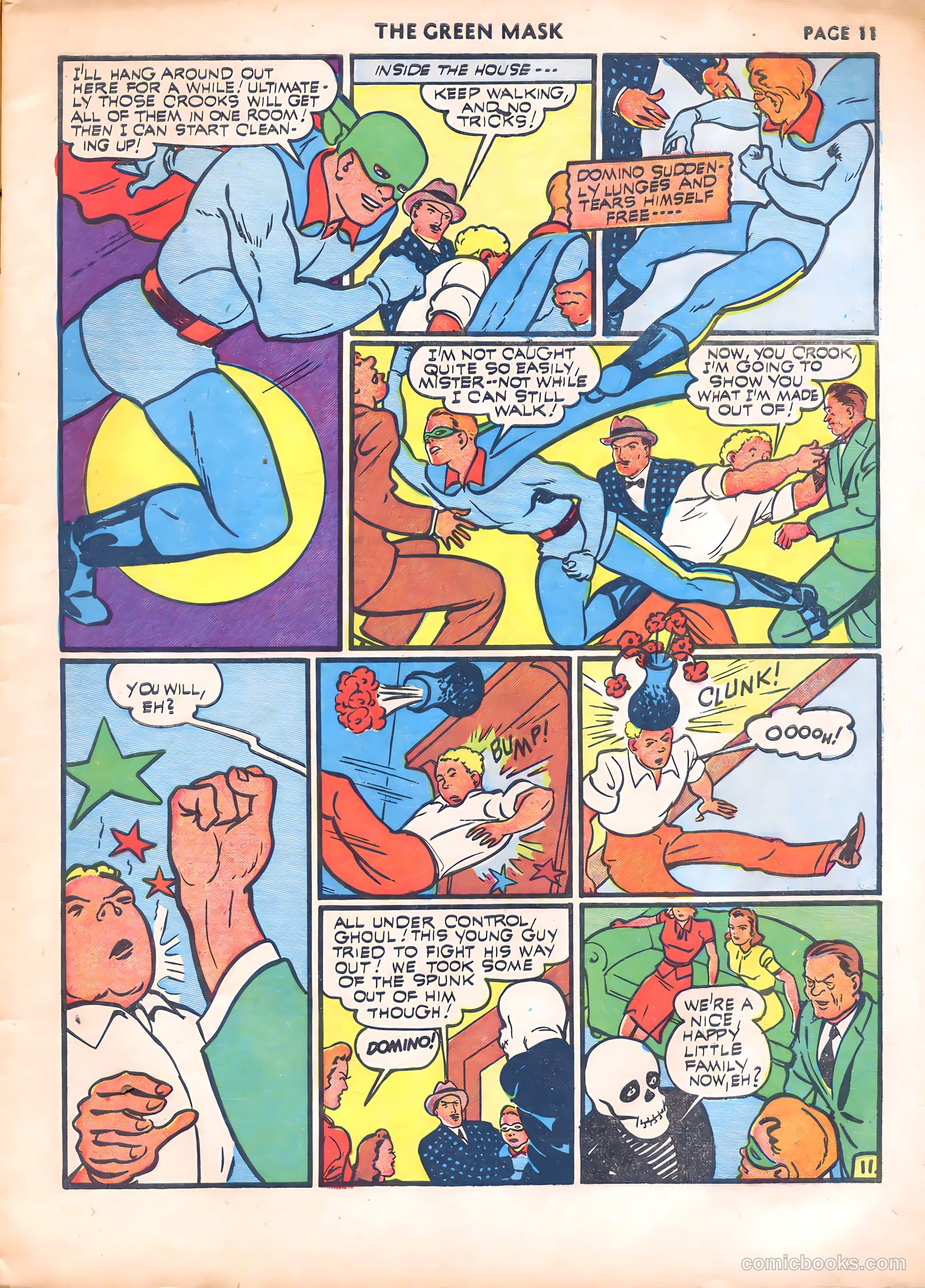 The Green Mask #7 (1941) — page 14 of 68