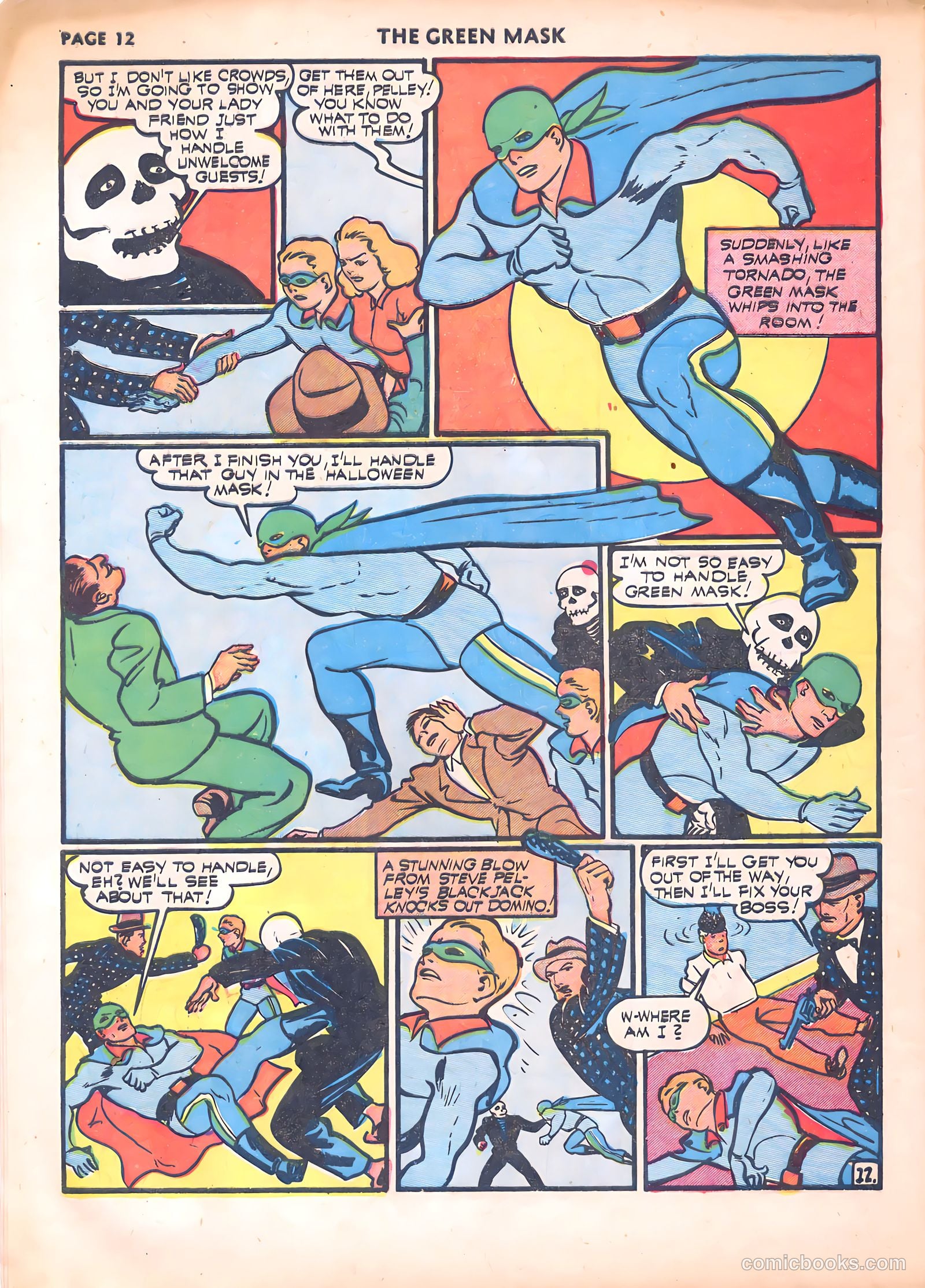 The Green Mask #7 (1941) — page 15 of 68