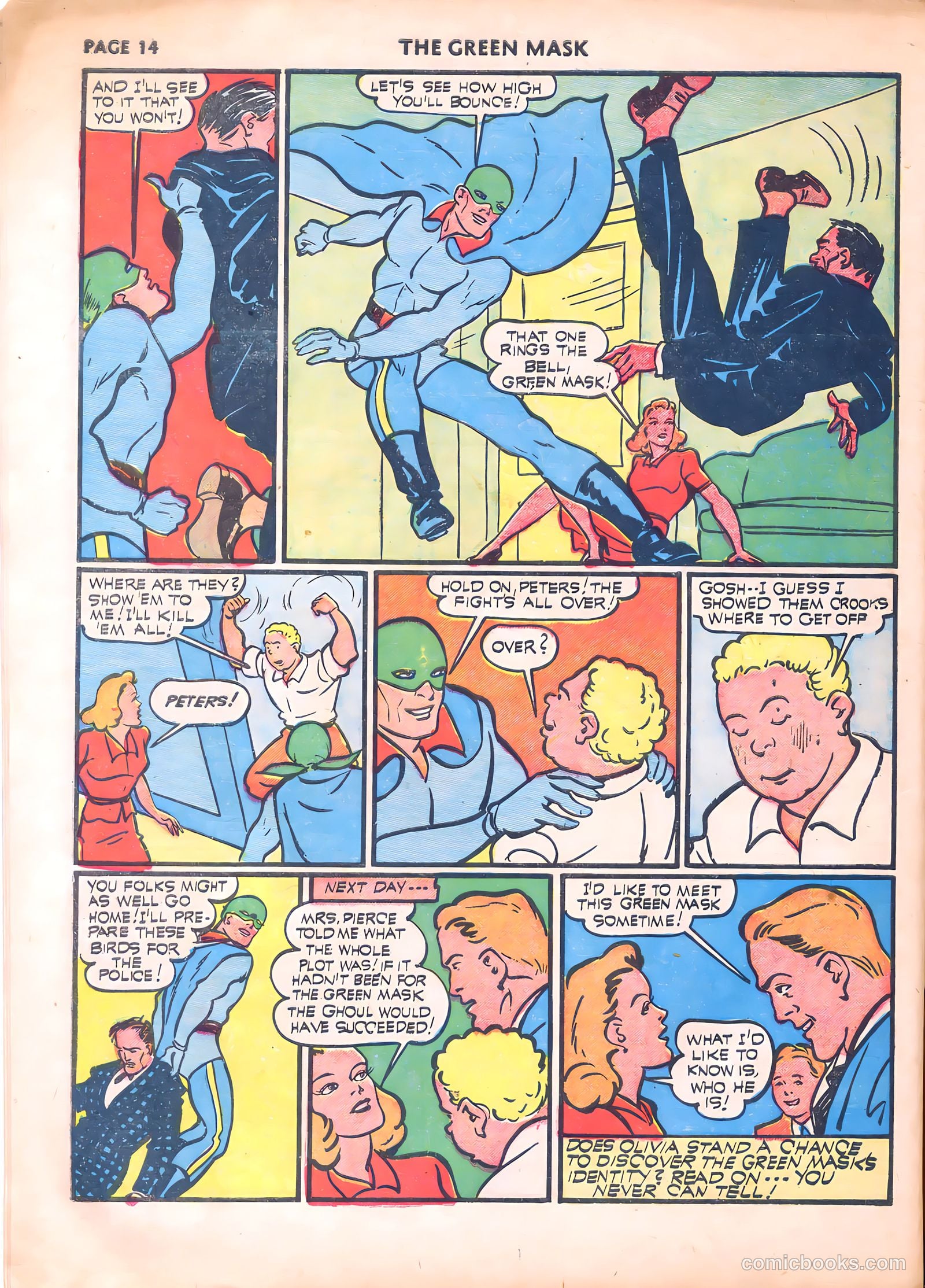 The Green Mask #7 (1941) — page 17 of 68