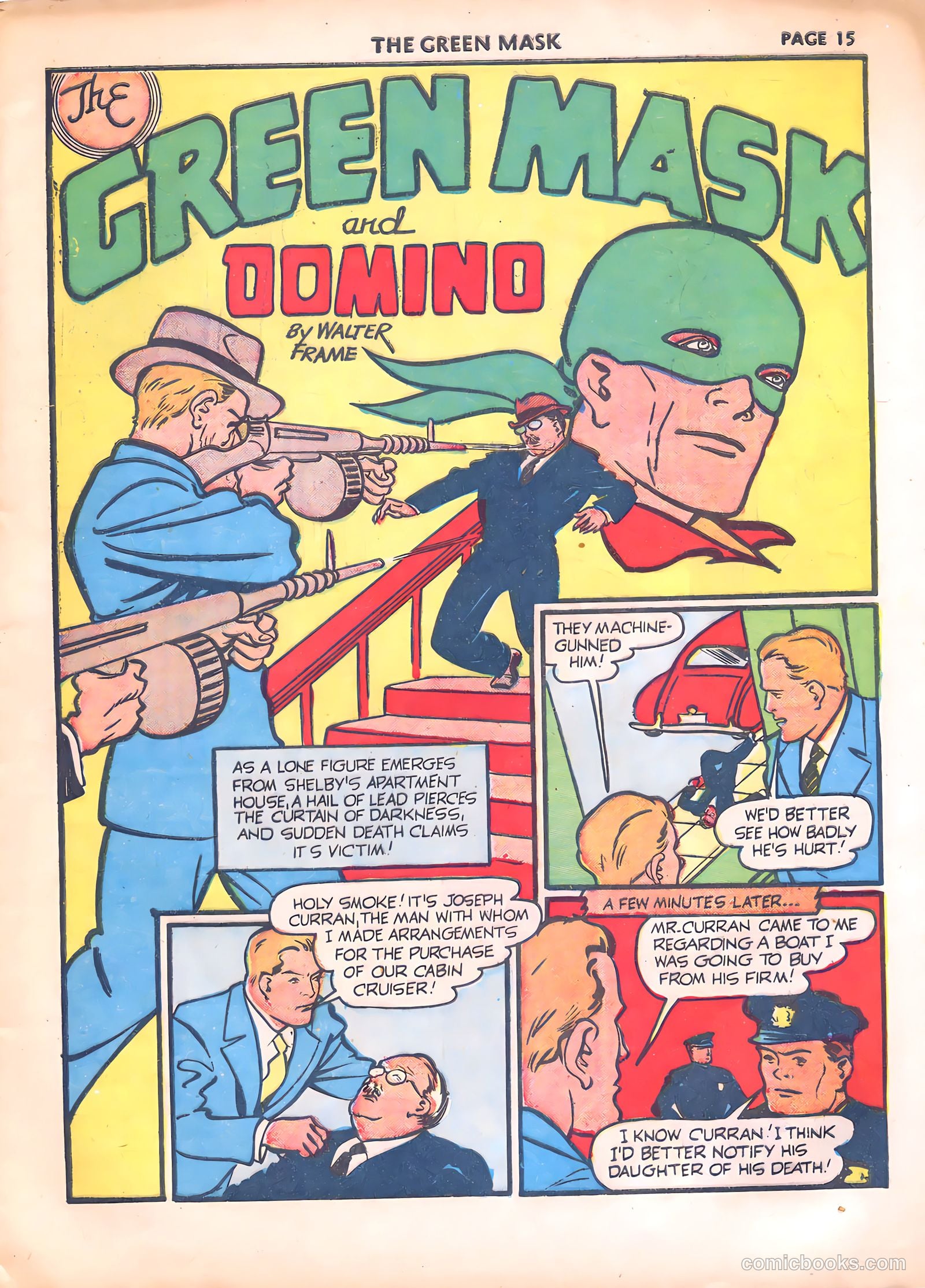 The Green Mask #7 (1941) — page 18 of 68