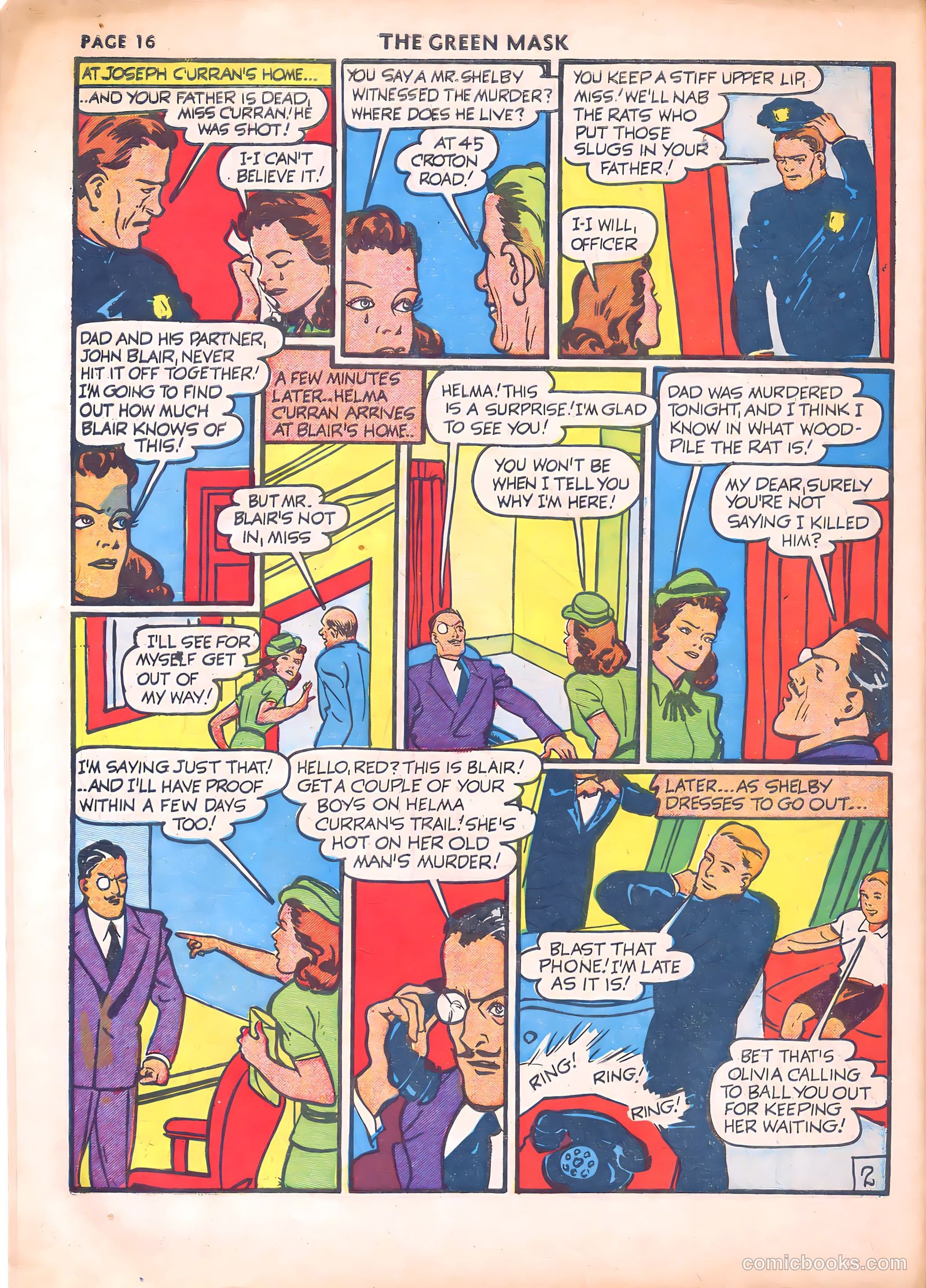 The Green Mask #7 (1941) — page 19 of 68