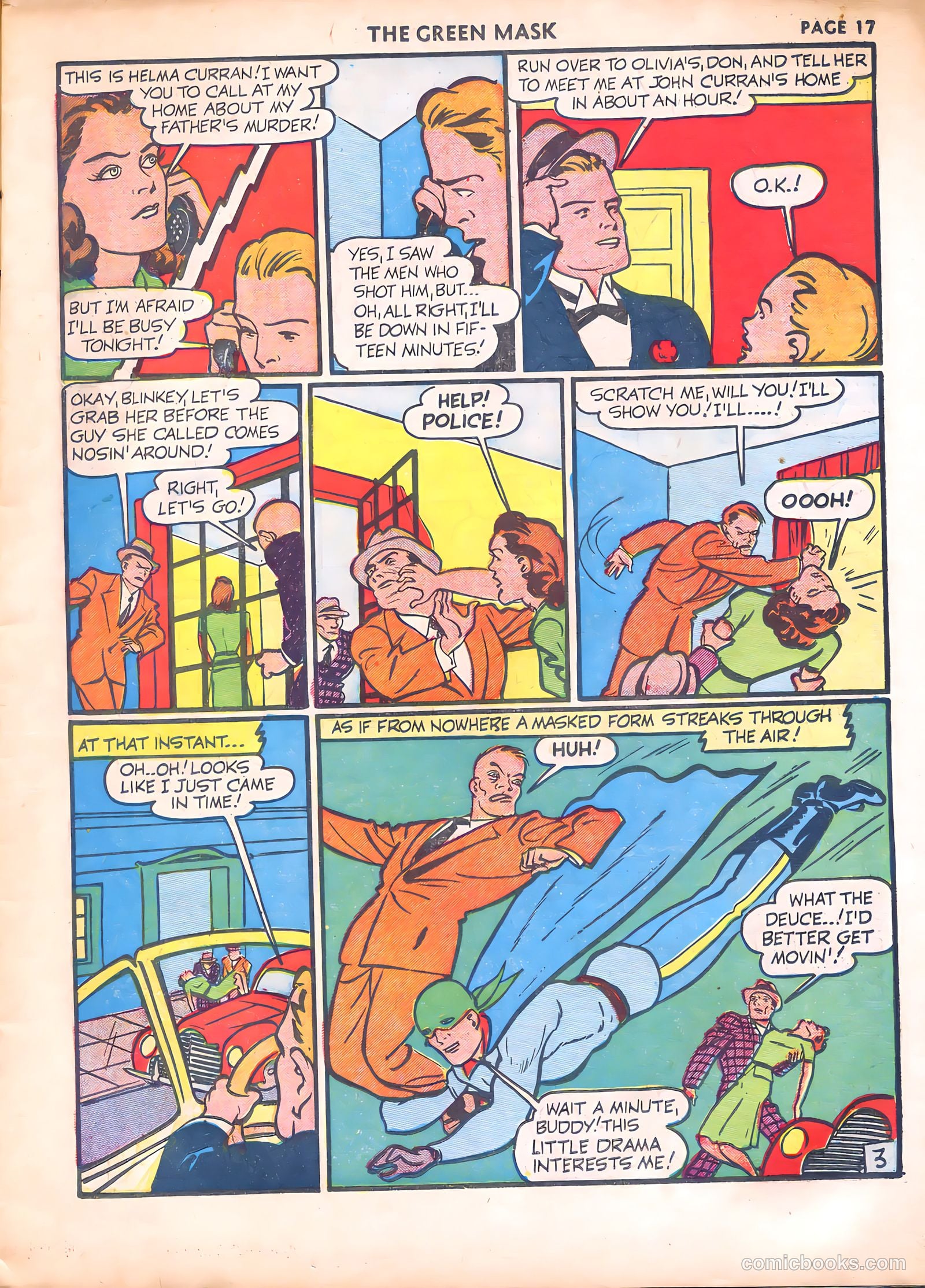 The Green Mask #7 (1941) — page 20 of 68
