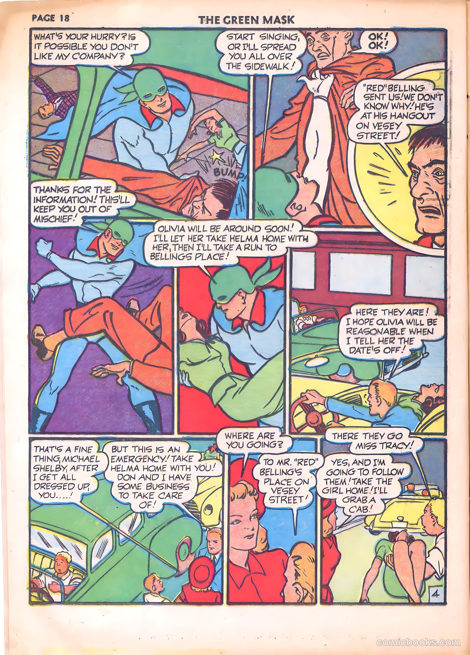 The Green Mask #7 (1941) — page 21 of 68