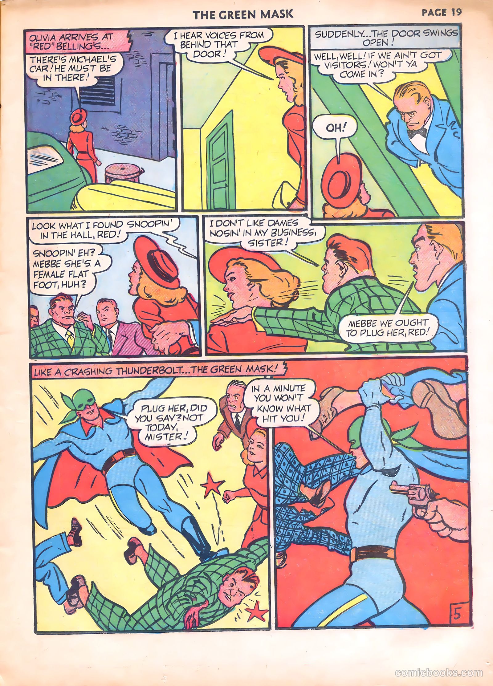 The Green Mask #7 (1941) — page 22 of 68