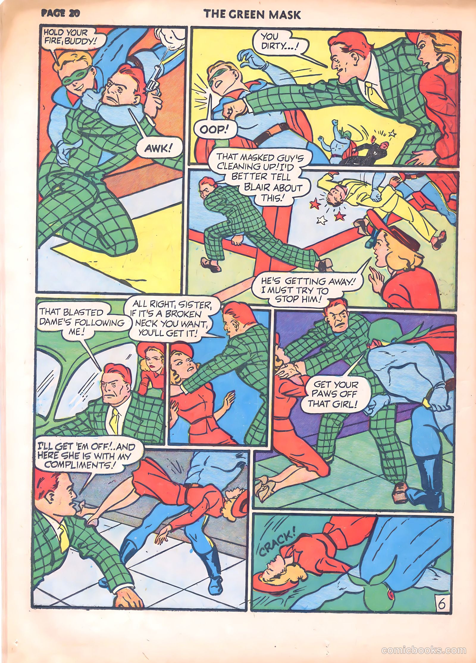 The Green Mask #7 (1941) — page 23 of 68