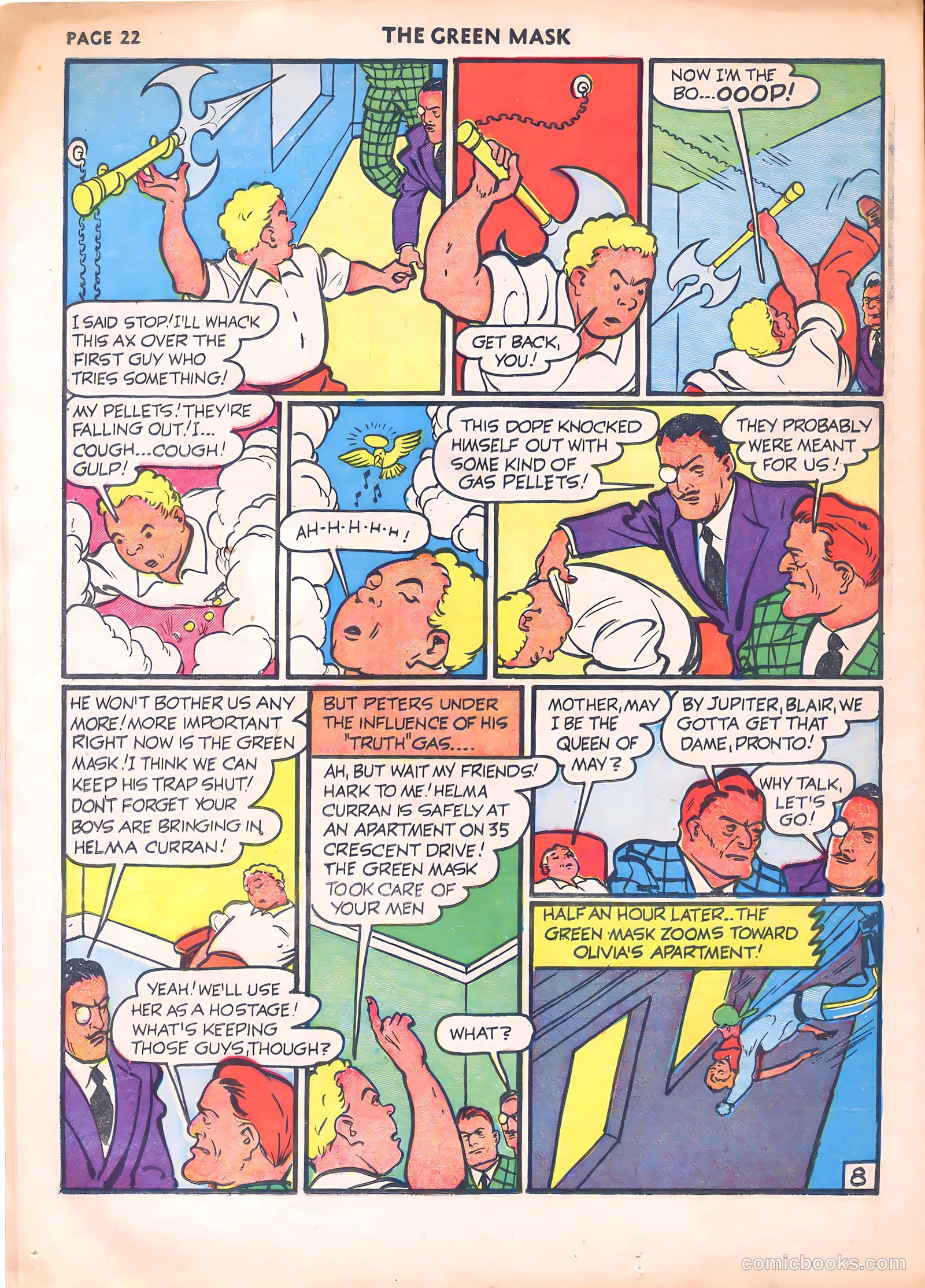 The Green Mask #7 (1941) — page 25 of 68