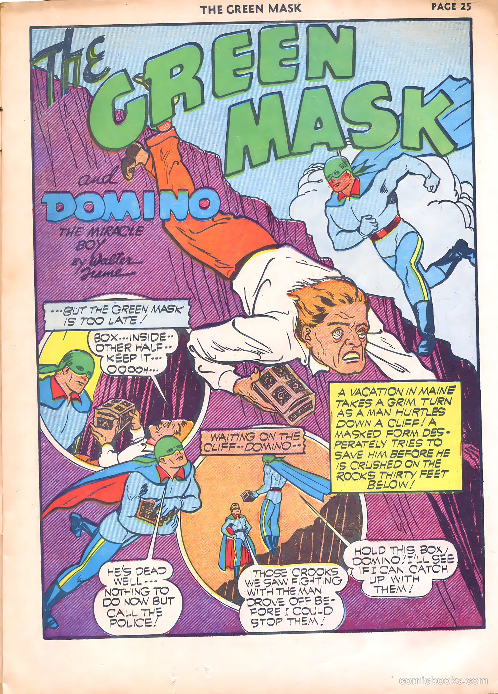 The Green Mask #7 (1941) — page 28 of 68