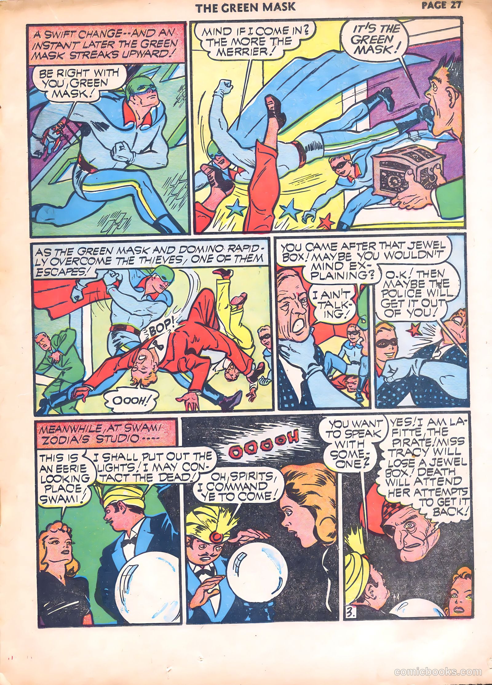 The Green Mask #7 (1941) — page 30 of 68