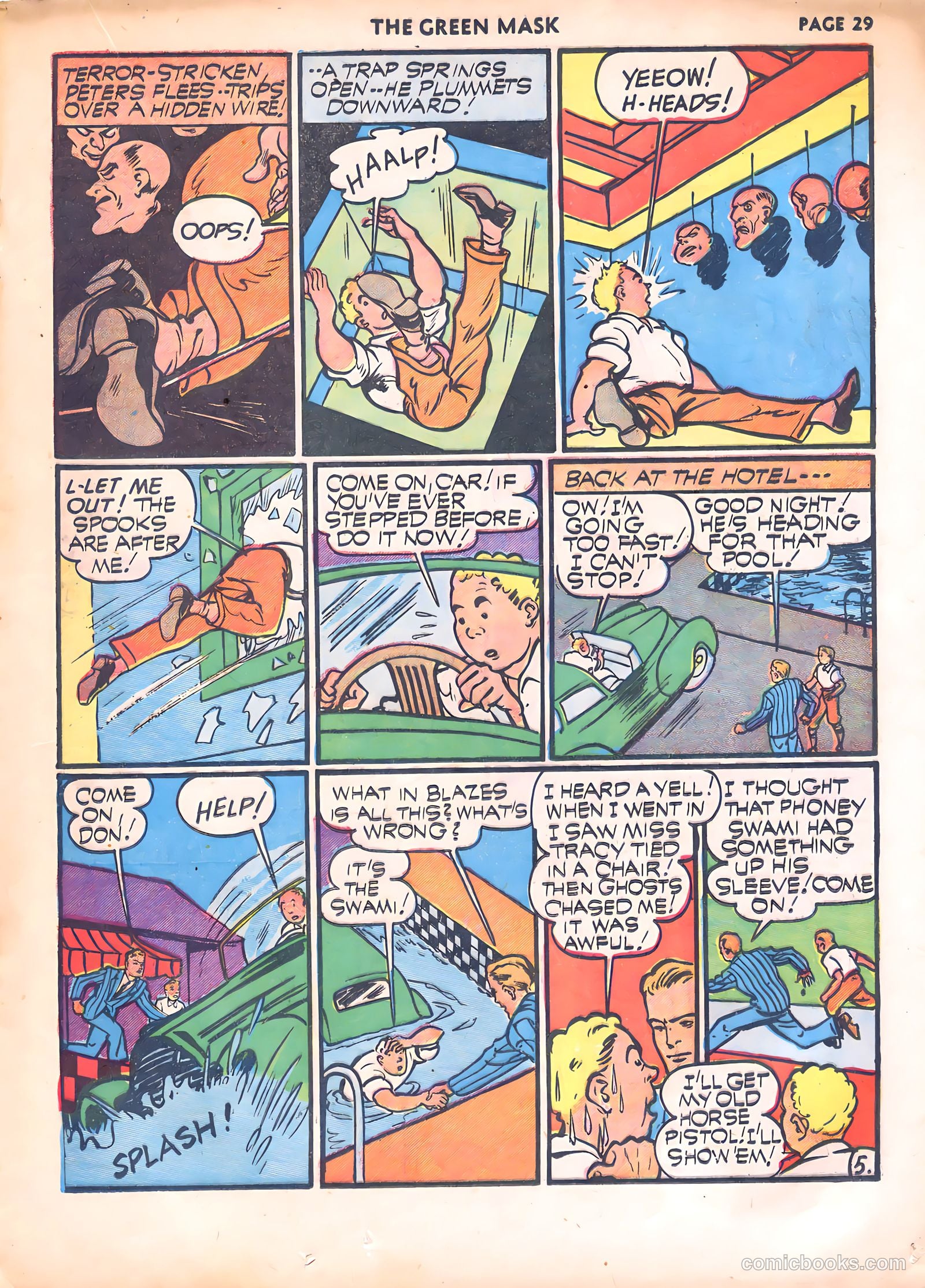 The Green Mask #7 (1941) — page 32 of 68