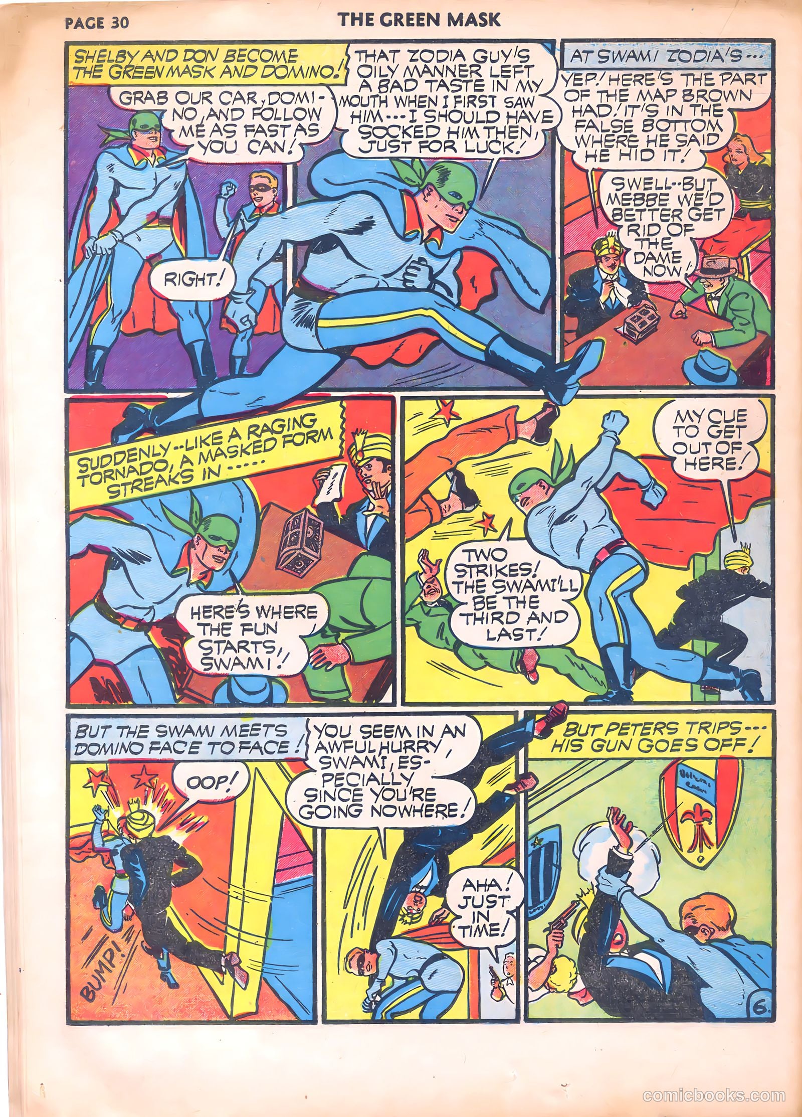 The Green Mask #7 (1941) — page 33 of 68
