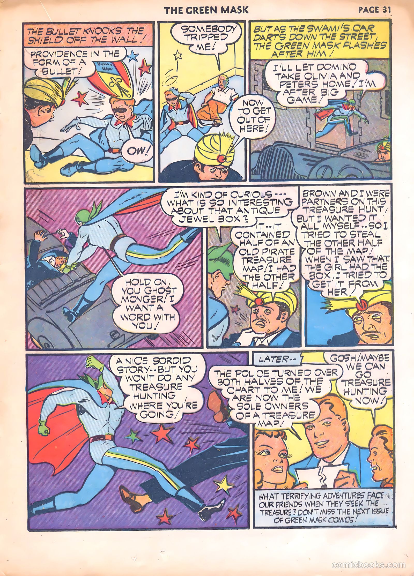 The Green Mask #7 (1941) — page 34 of 68