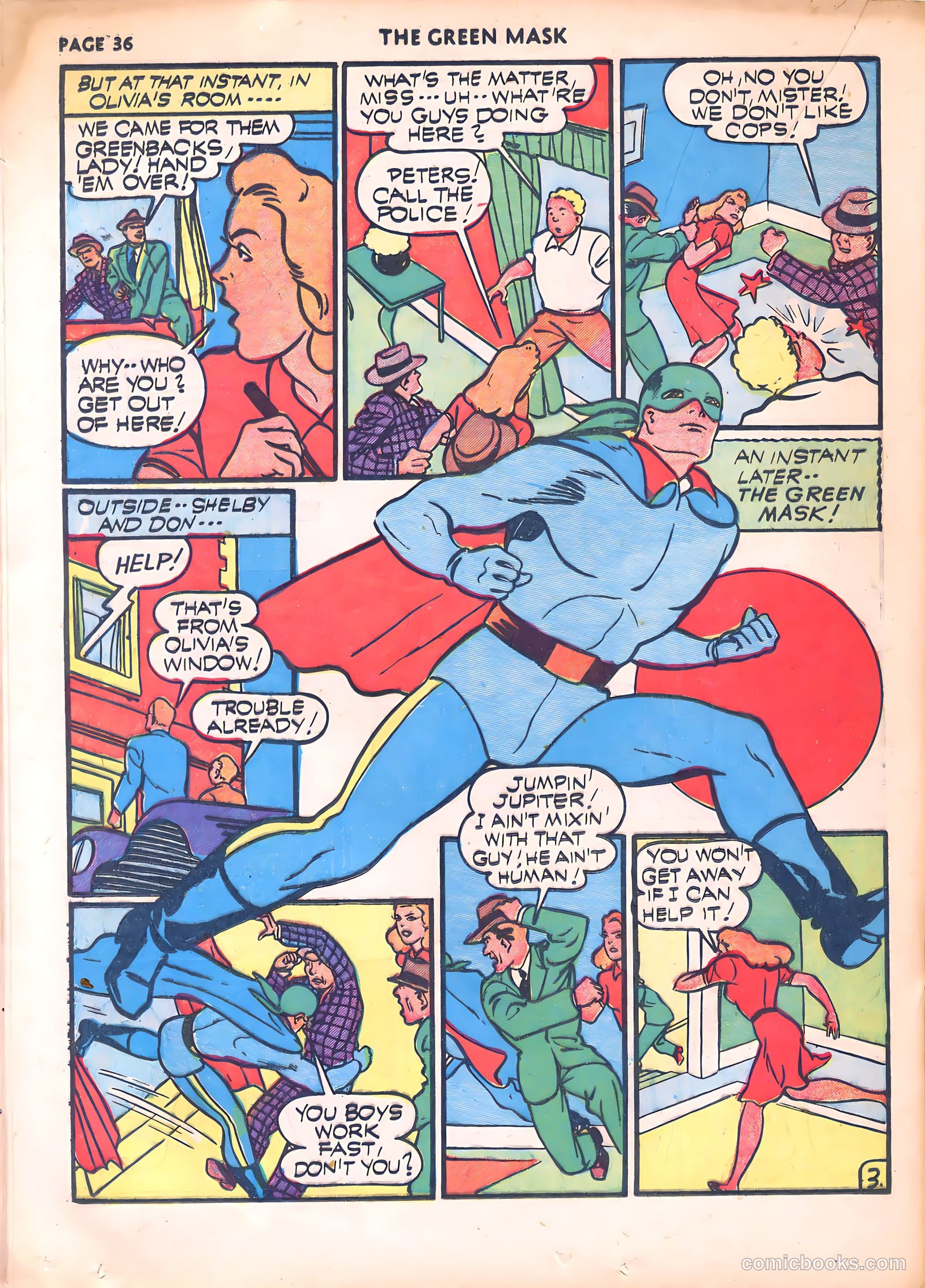 The Green Mask #7 (1941) — page 38 of 68