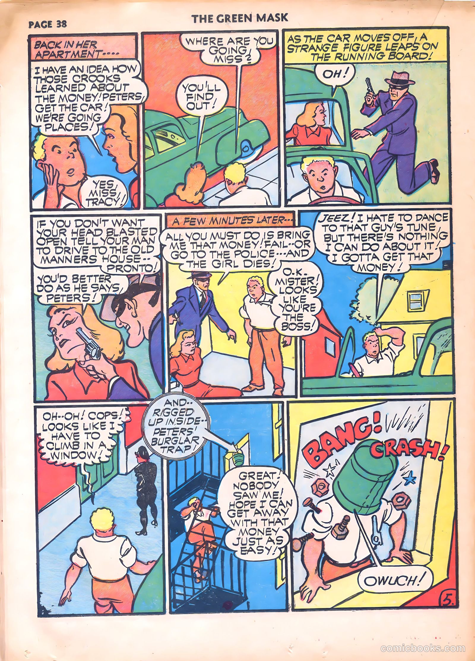 The Green Mask #7 (1941) — page 40 of 68