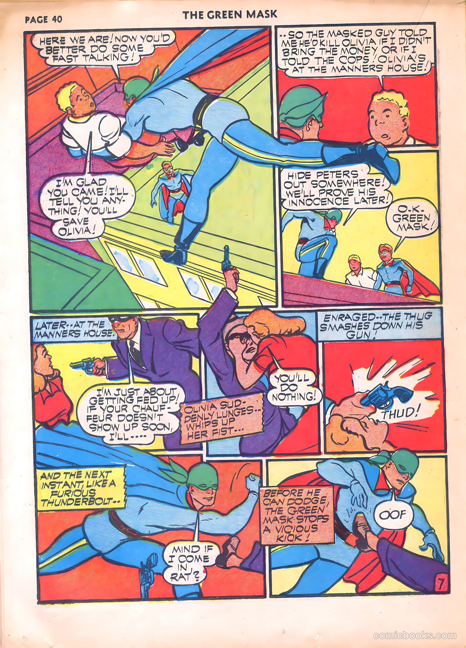 The Green Mask #7 (1941) — page 42 of 68