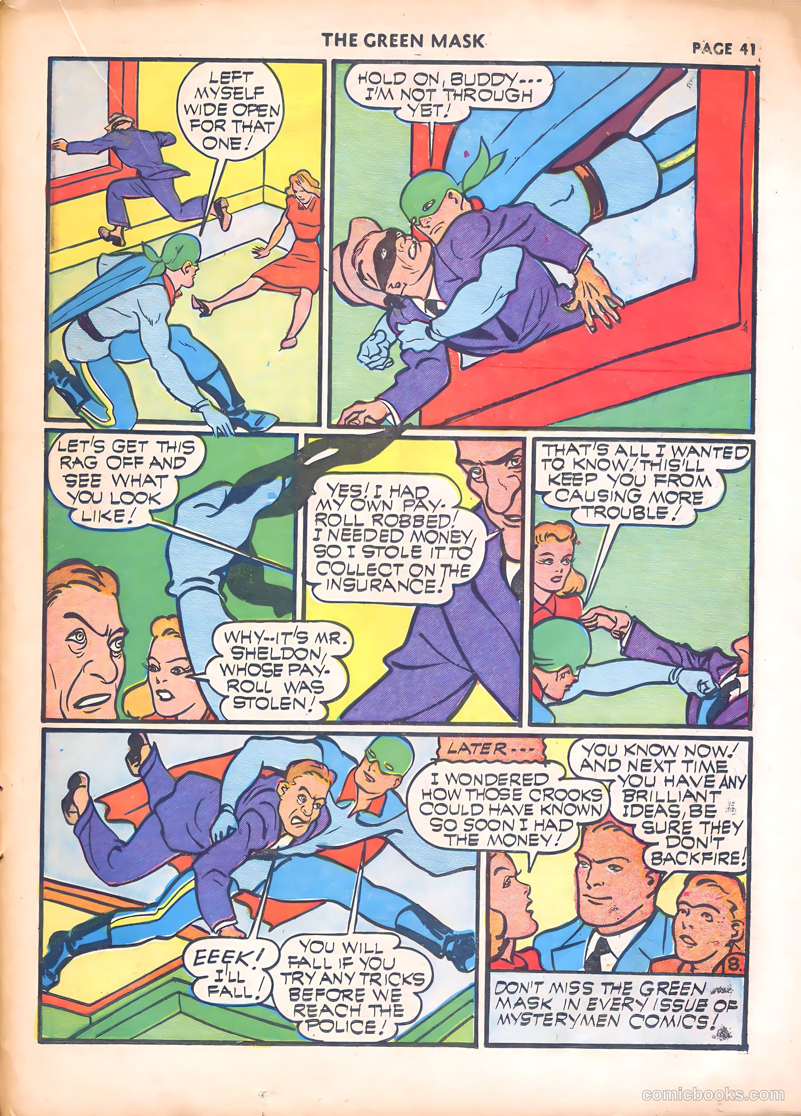 The Green Mask #7 (1941) — page 43 of 68