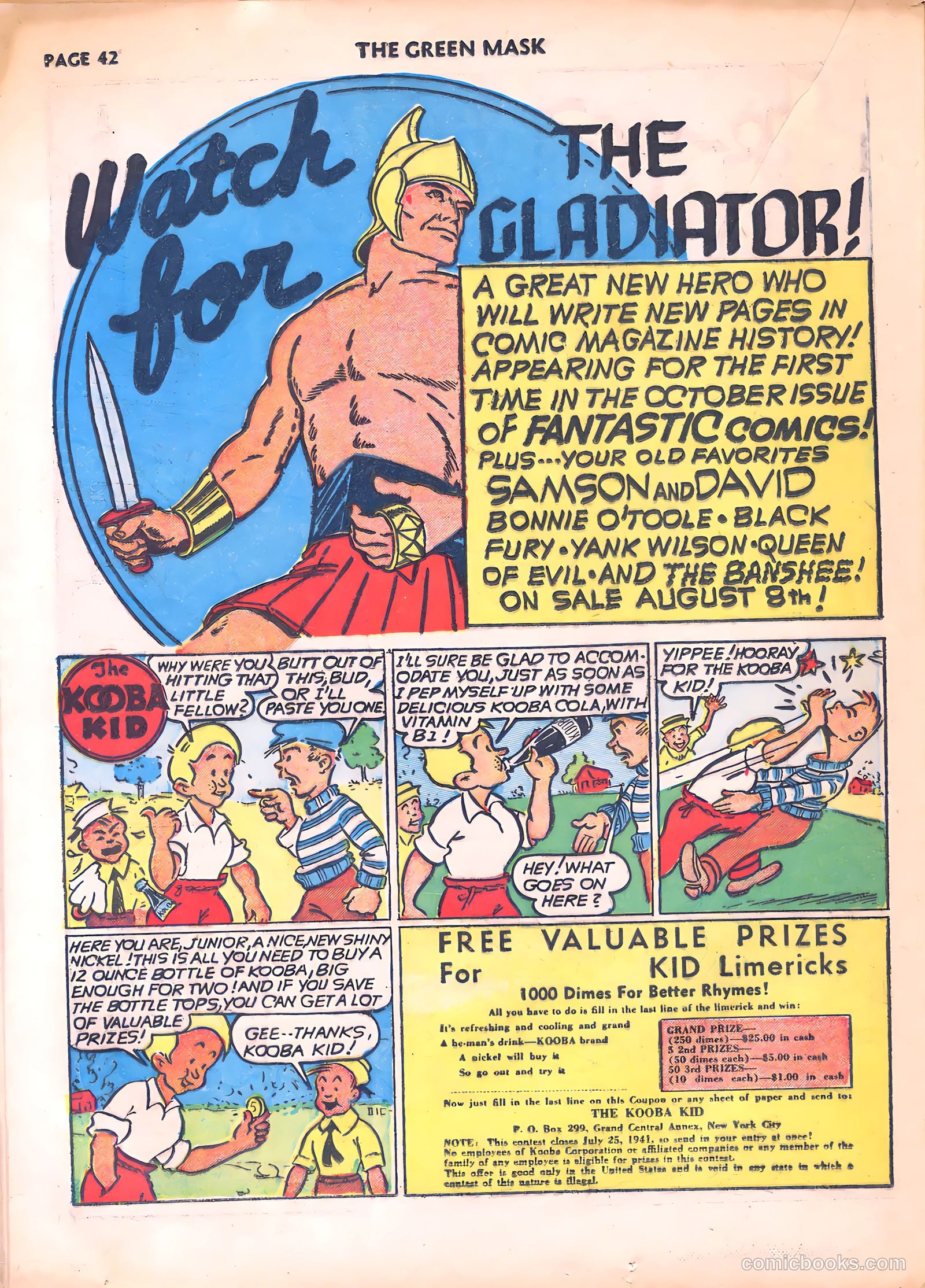 The Green Mask #7 (1941) — page 44 of 68