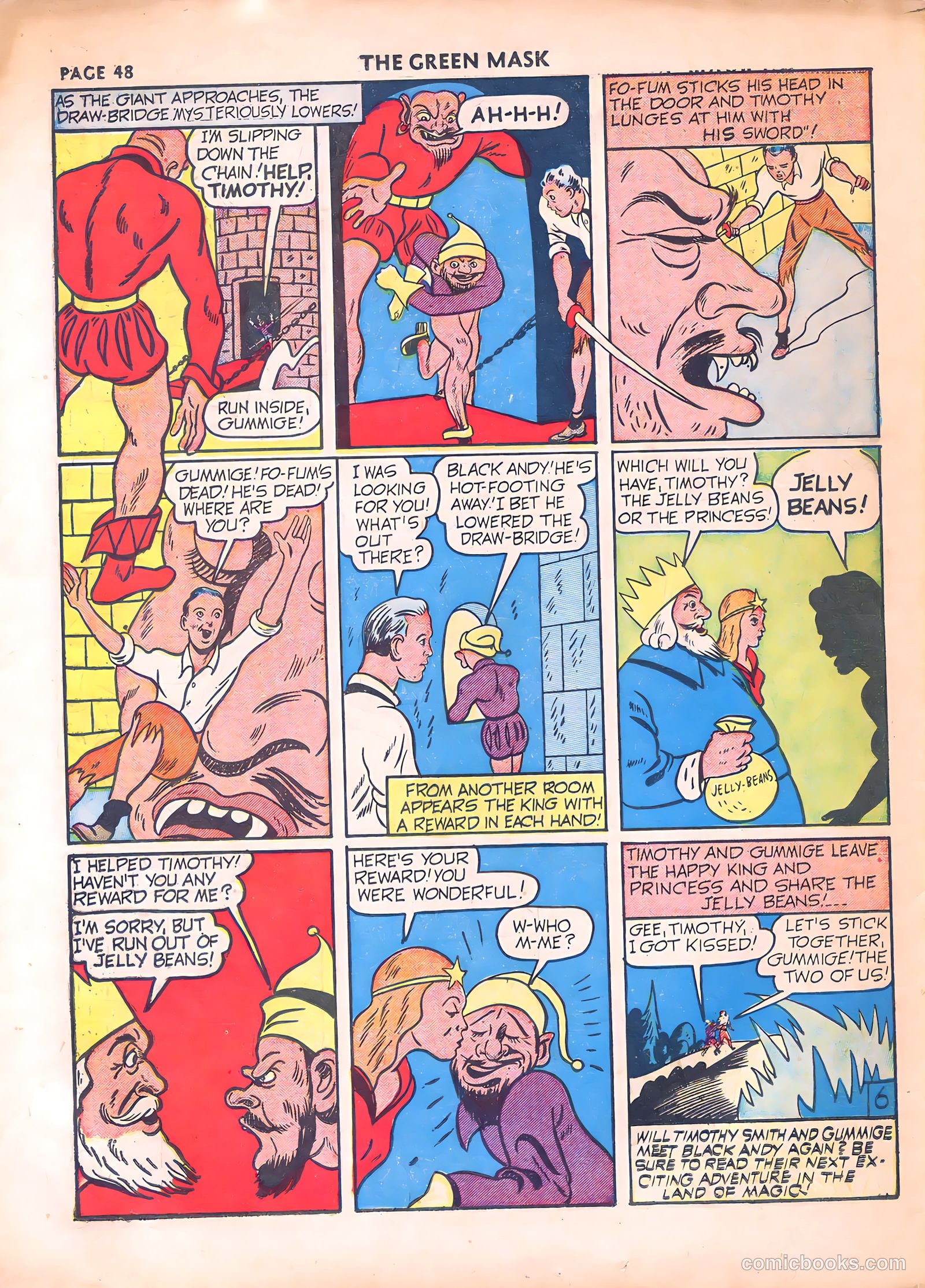 The Green Mask #7 (1941) — page 50 of 68