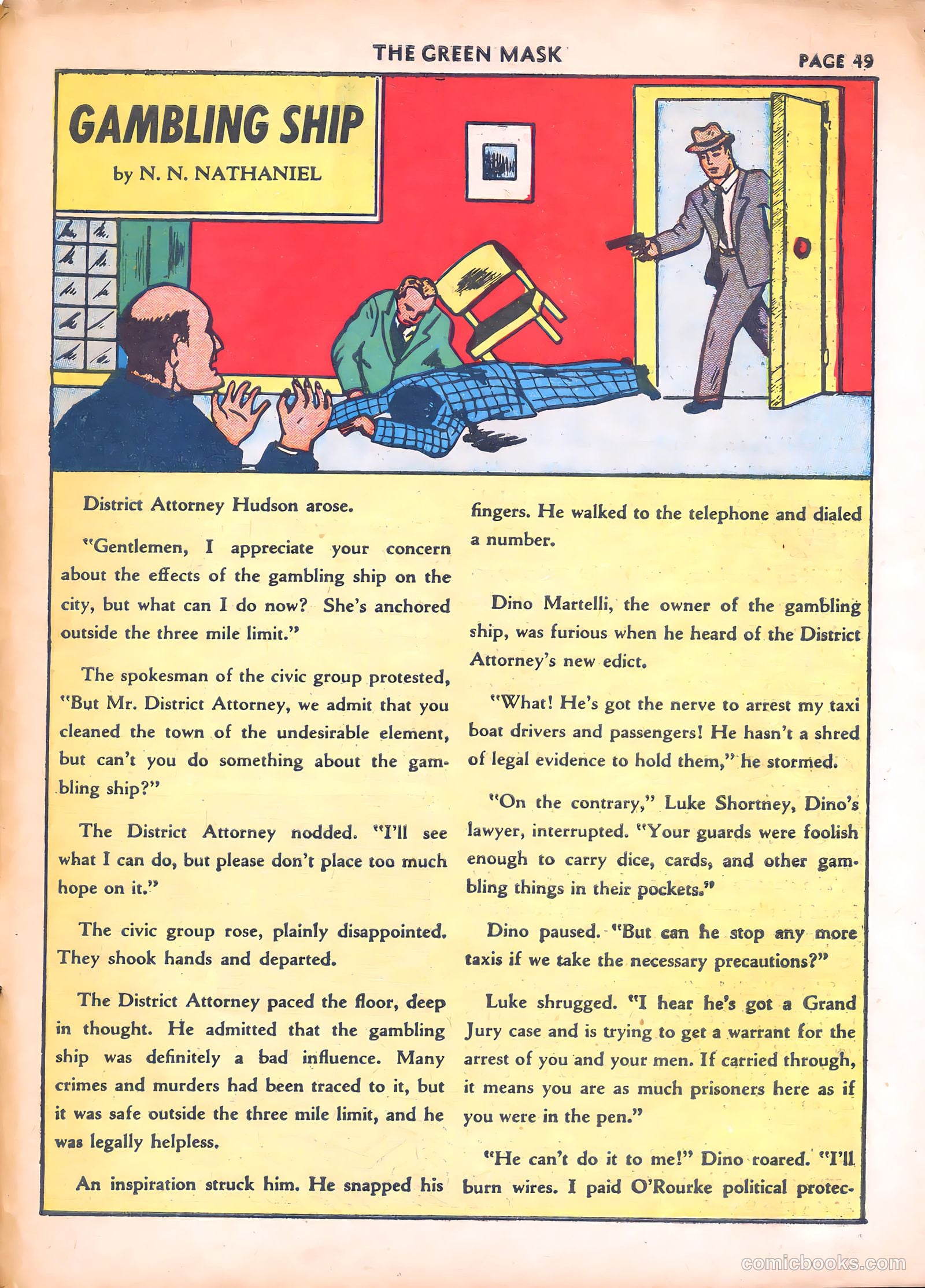 The Green Mask #7 (1941) — page 51 of 68