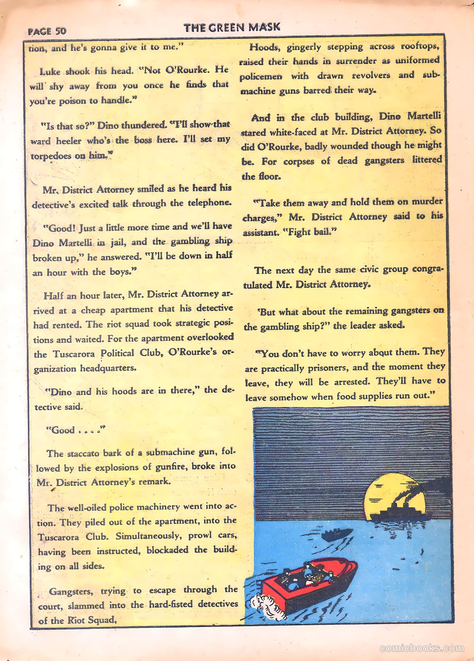 The Green Mask #7 (1941) — page 52 of 68