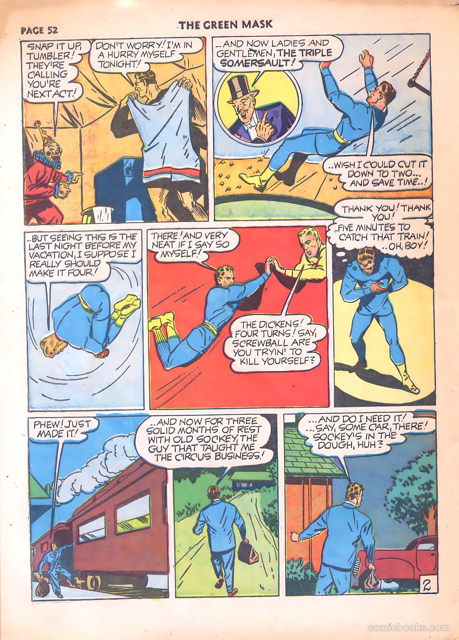 The Green Mask #7 (1941) — page 54 of 68