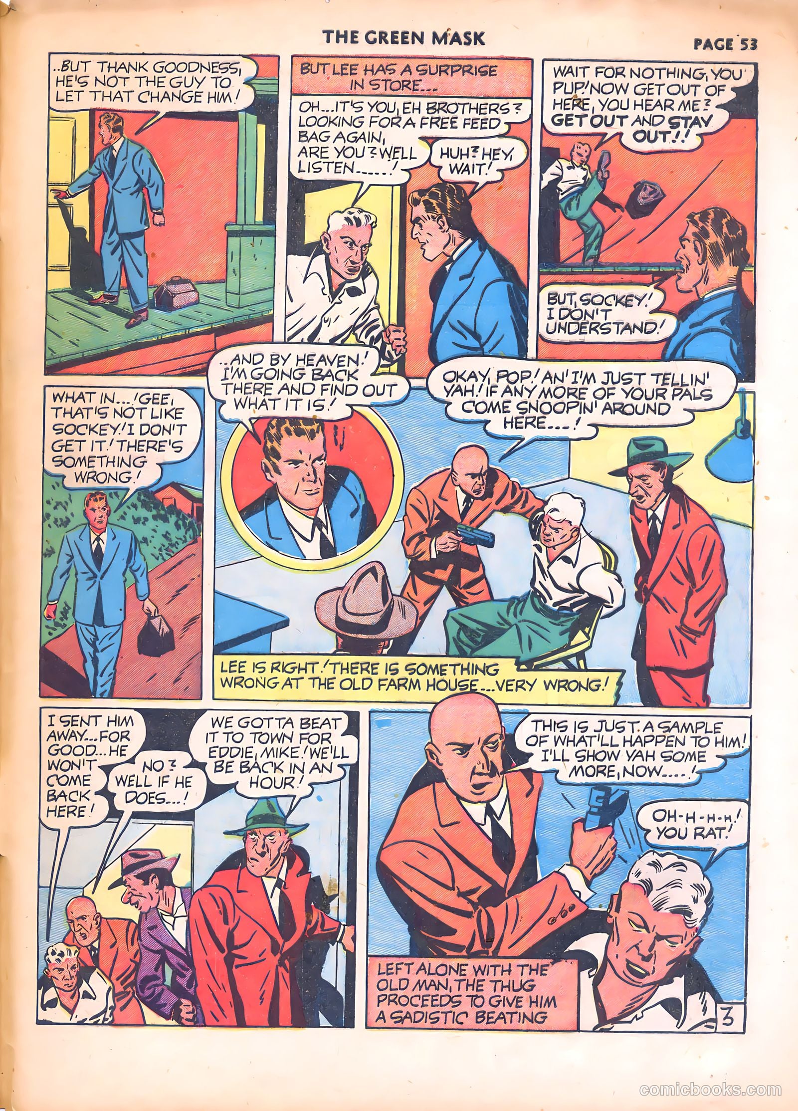 The Green Mask #7 (1941) — page 55 of 68