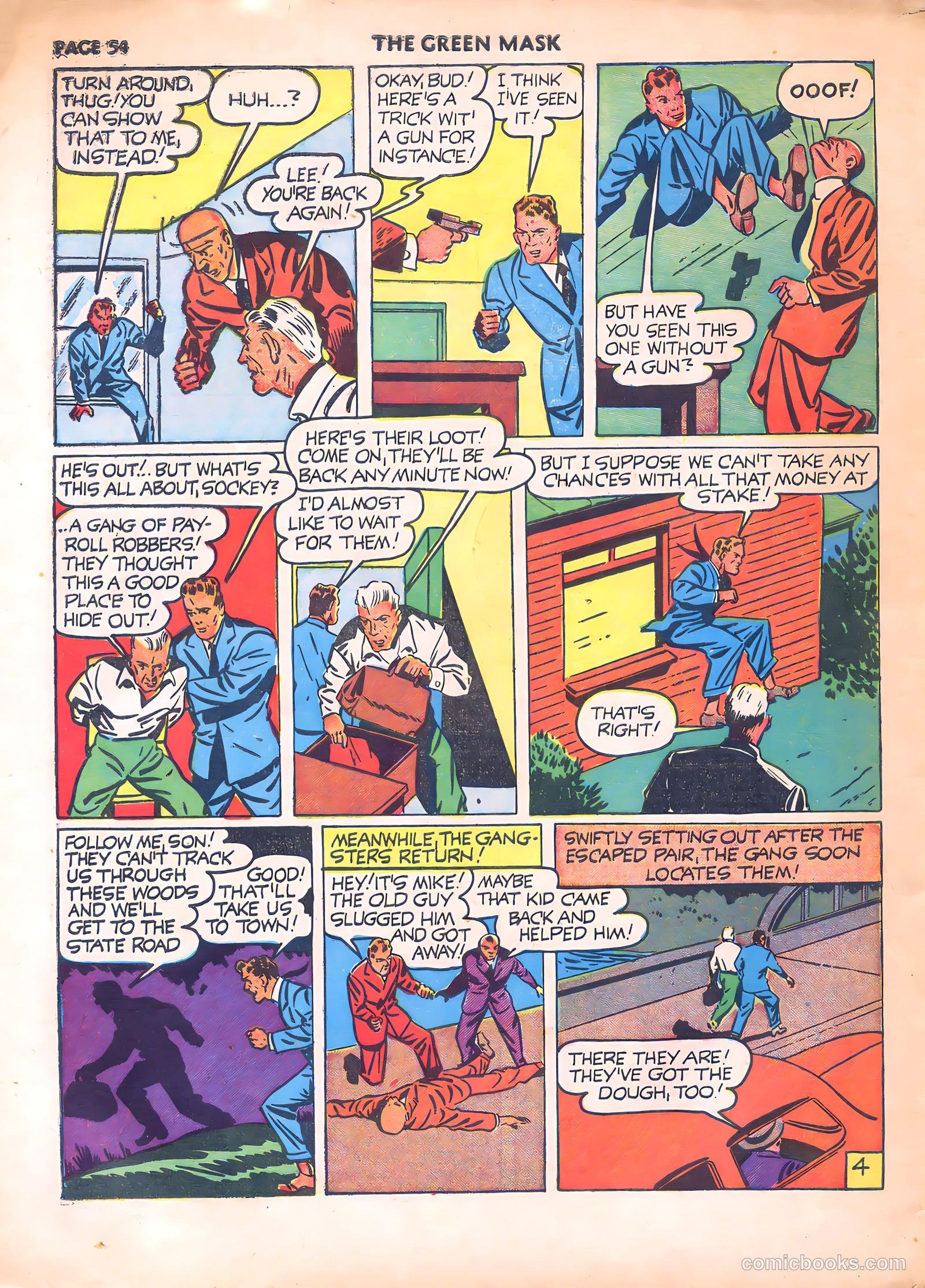 The Green Mask #7 (1941) — page 56 of 68