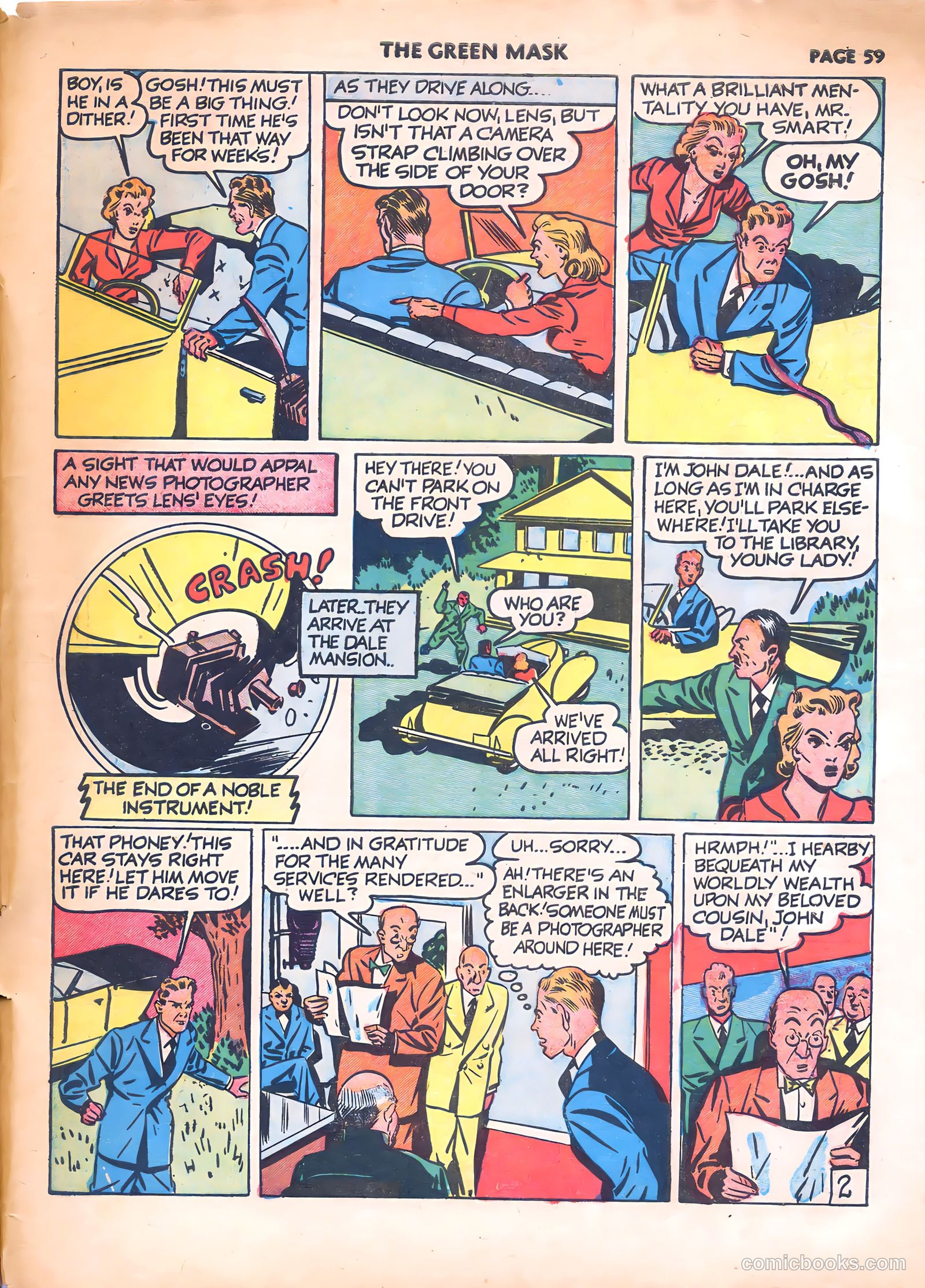 The Green Mask #7 (1941) — page 61 of 68