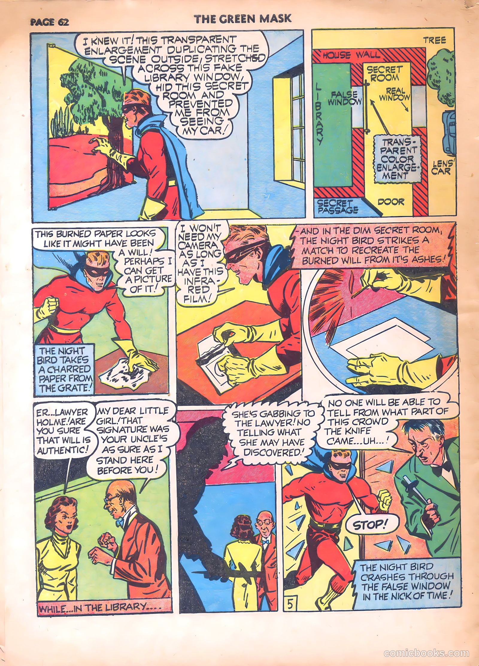 The Green Mask #7 (1941) — page 64 of 68
