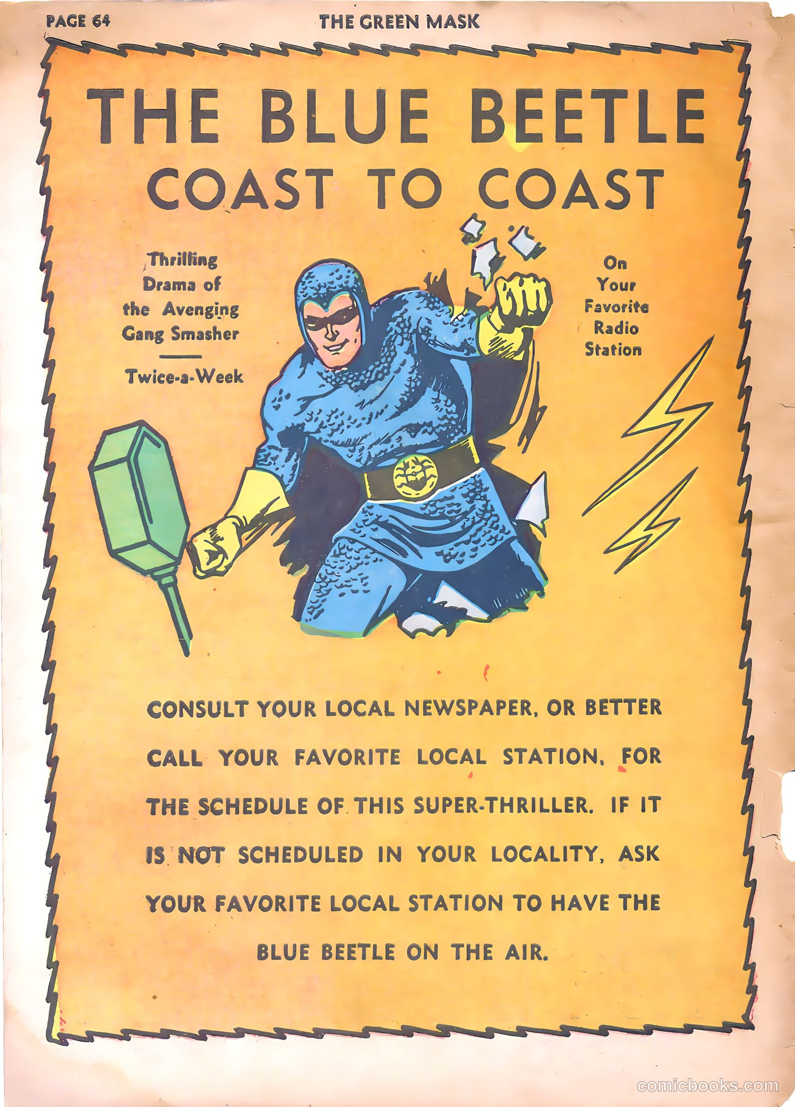 The Green Mask #7 (1941) — page 66 of 68