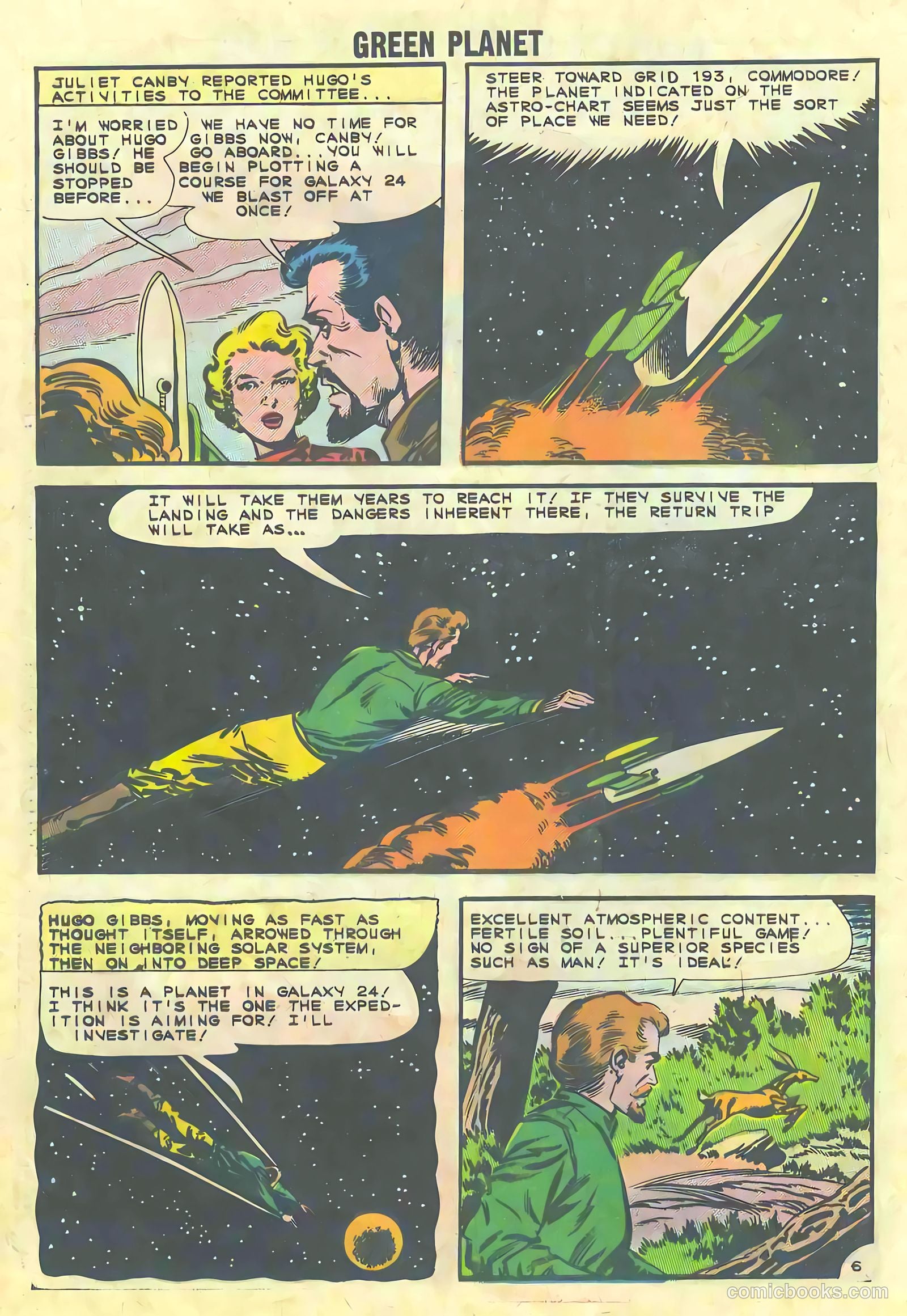 The Green Planet #1 (1962) — page 28 of 36