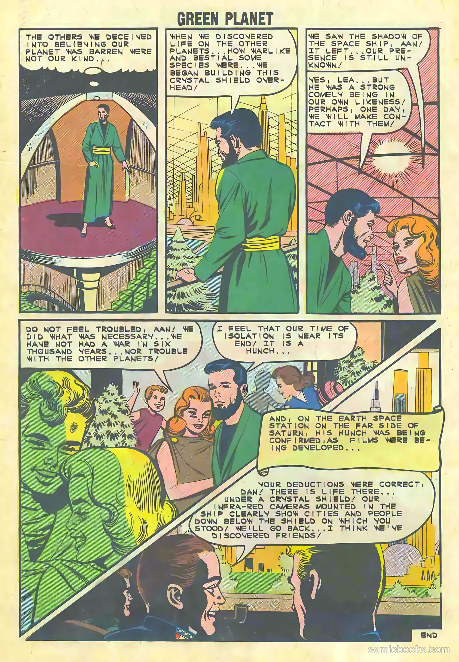 The Green Planet #1 (1962) — page 34 of 36