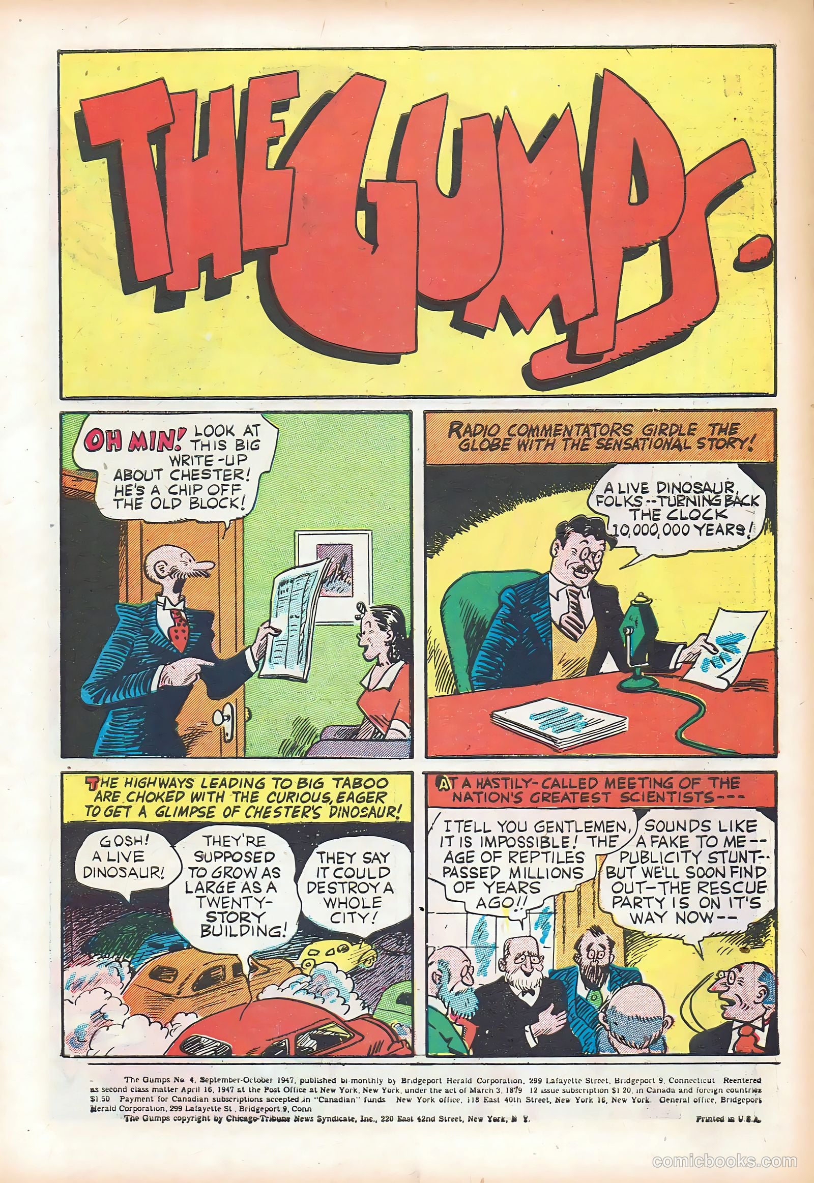 The Gumps #4 (1927) — page 3 of 52