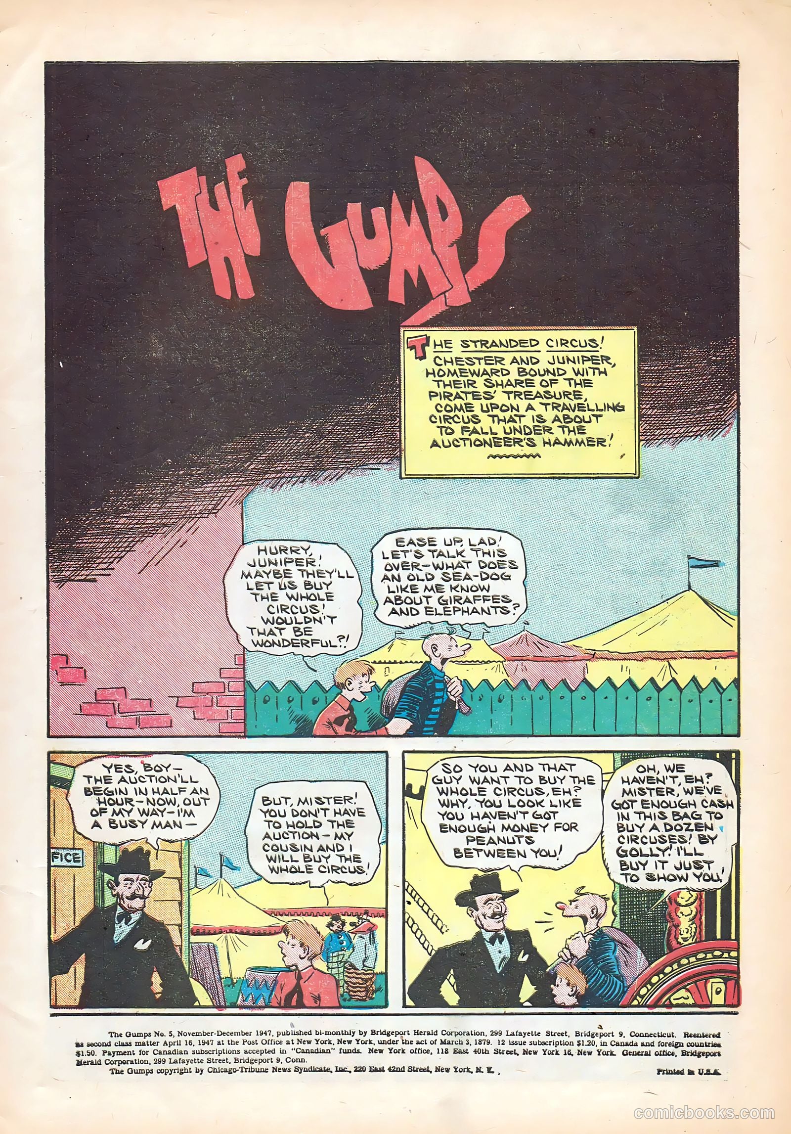 The Gumps #5 (1928) — page 3 of 52
