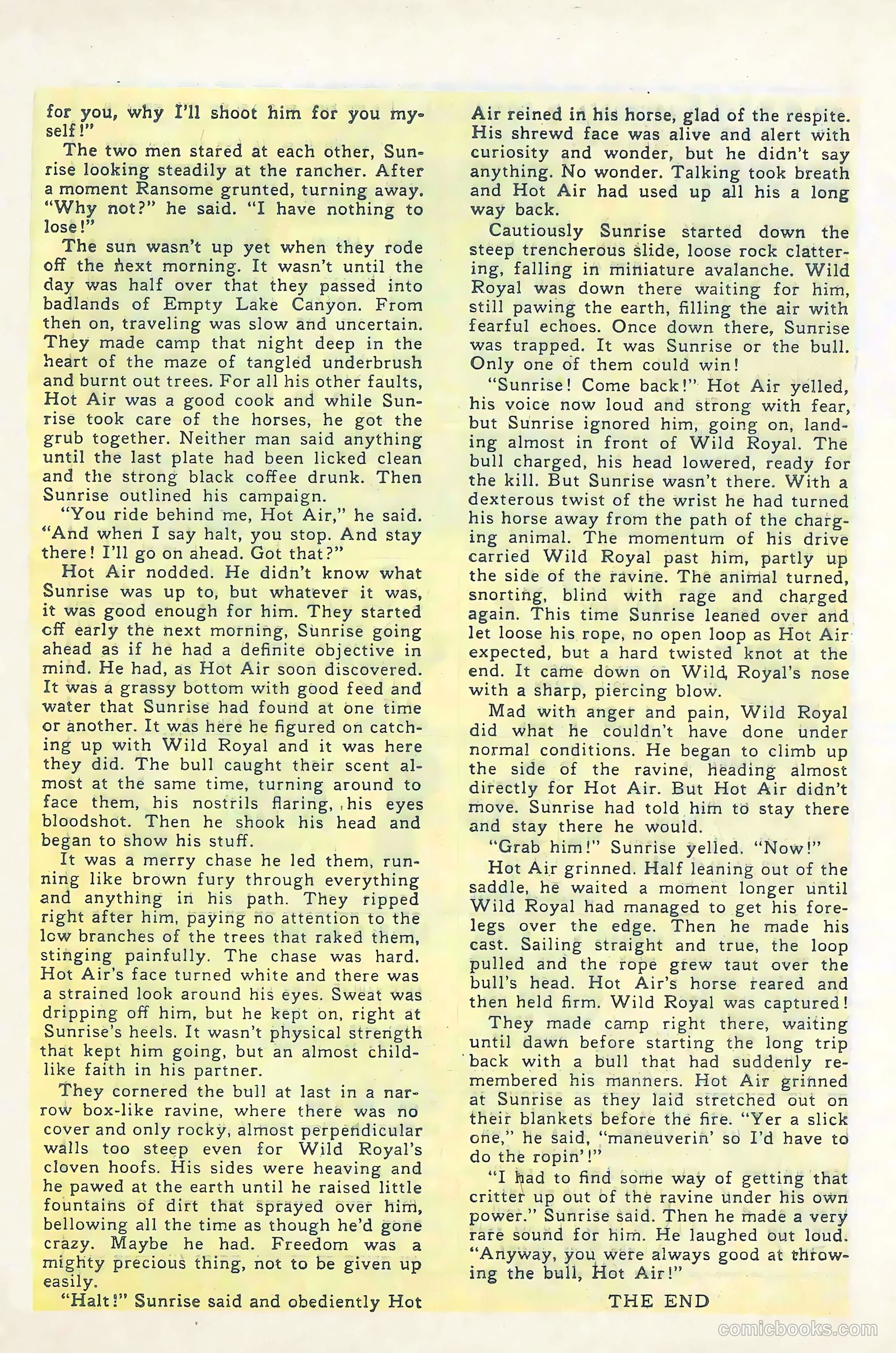 The Gunfighters #16 (1964) — page 33 of 36