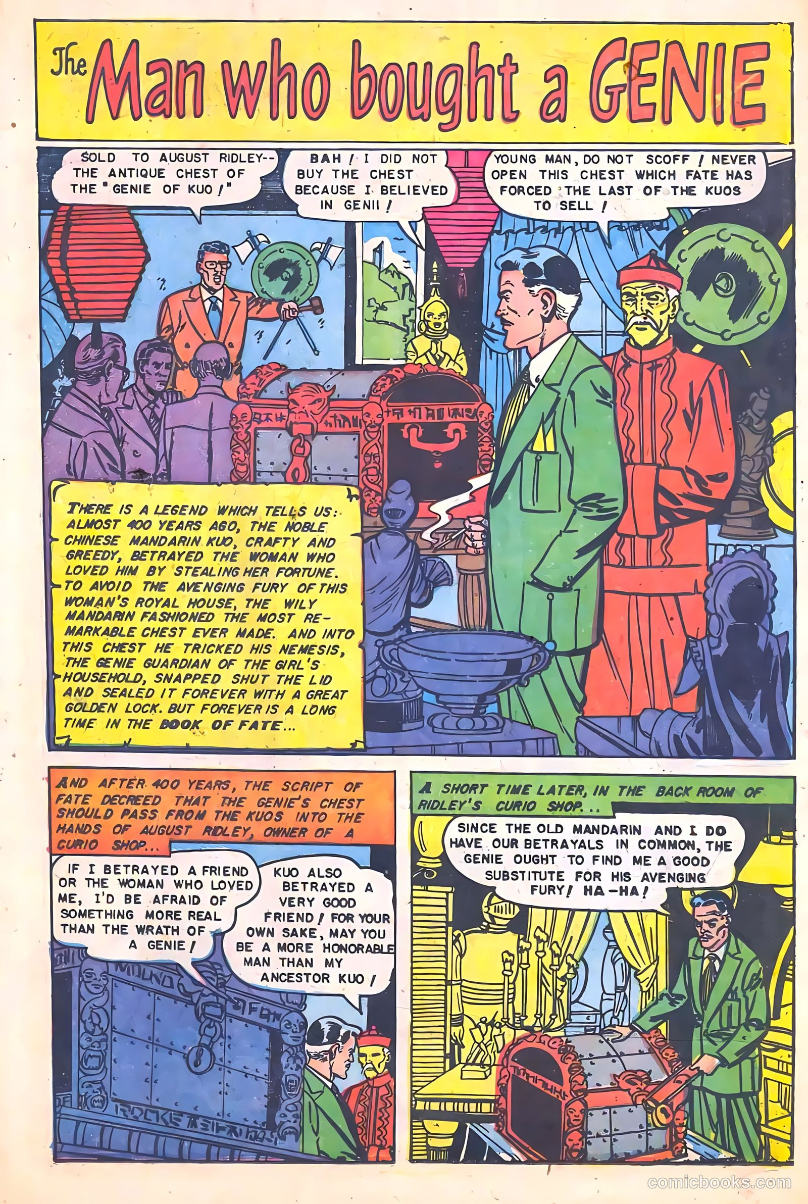 The Hand of Fate #10 (1952) — page 19 of 36