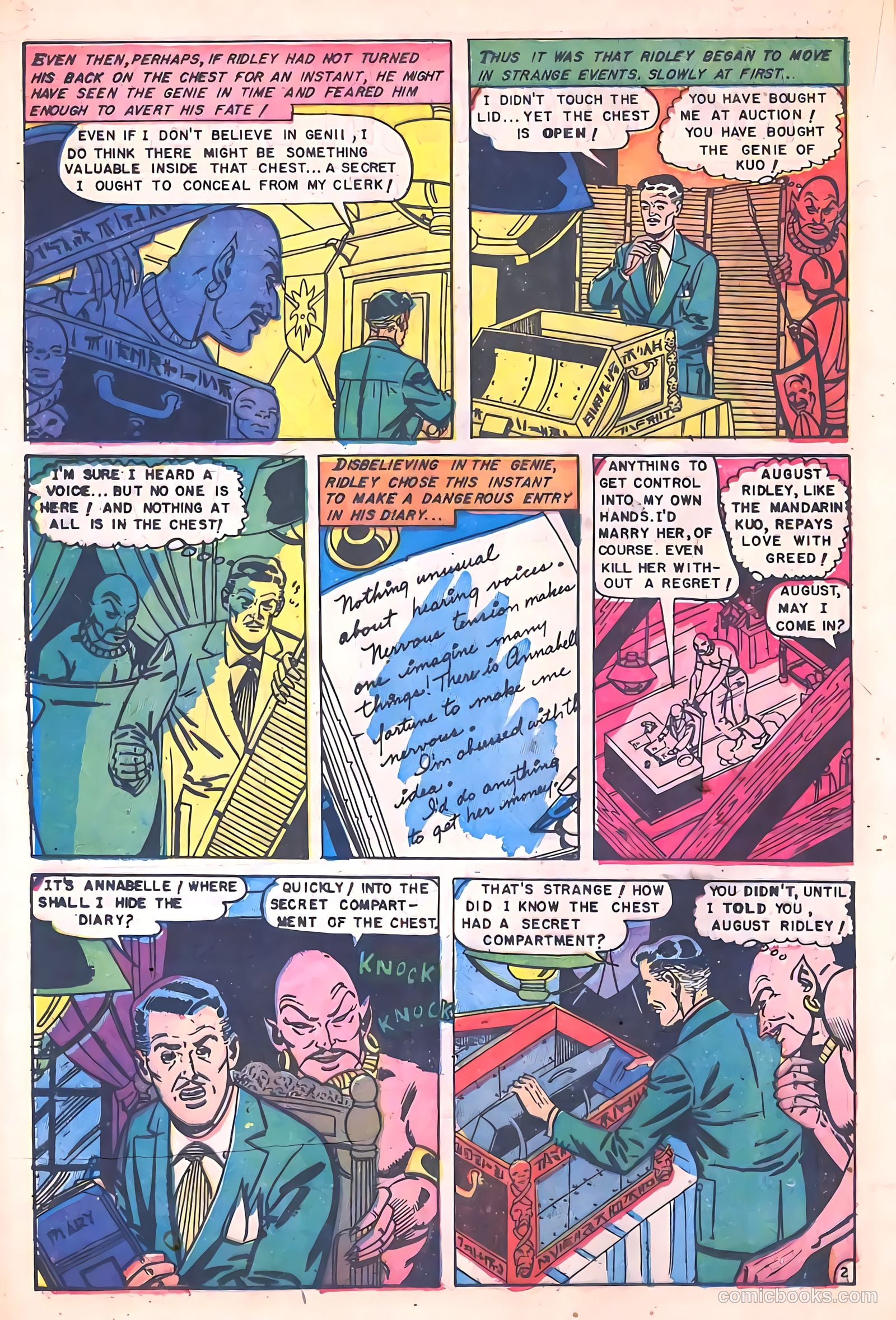 The Hand of Fate #10 (1952) — page 20 of 36