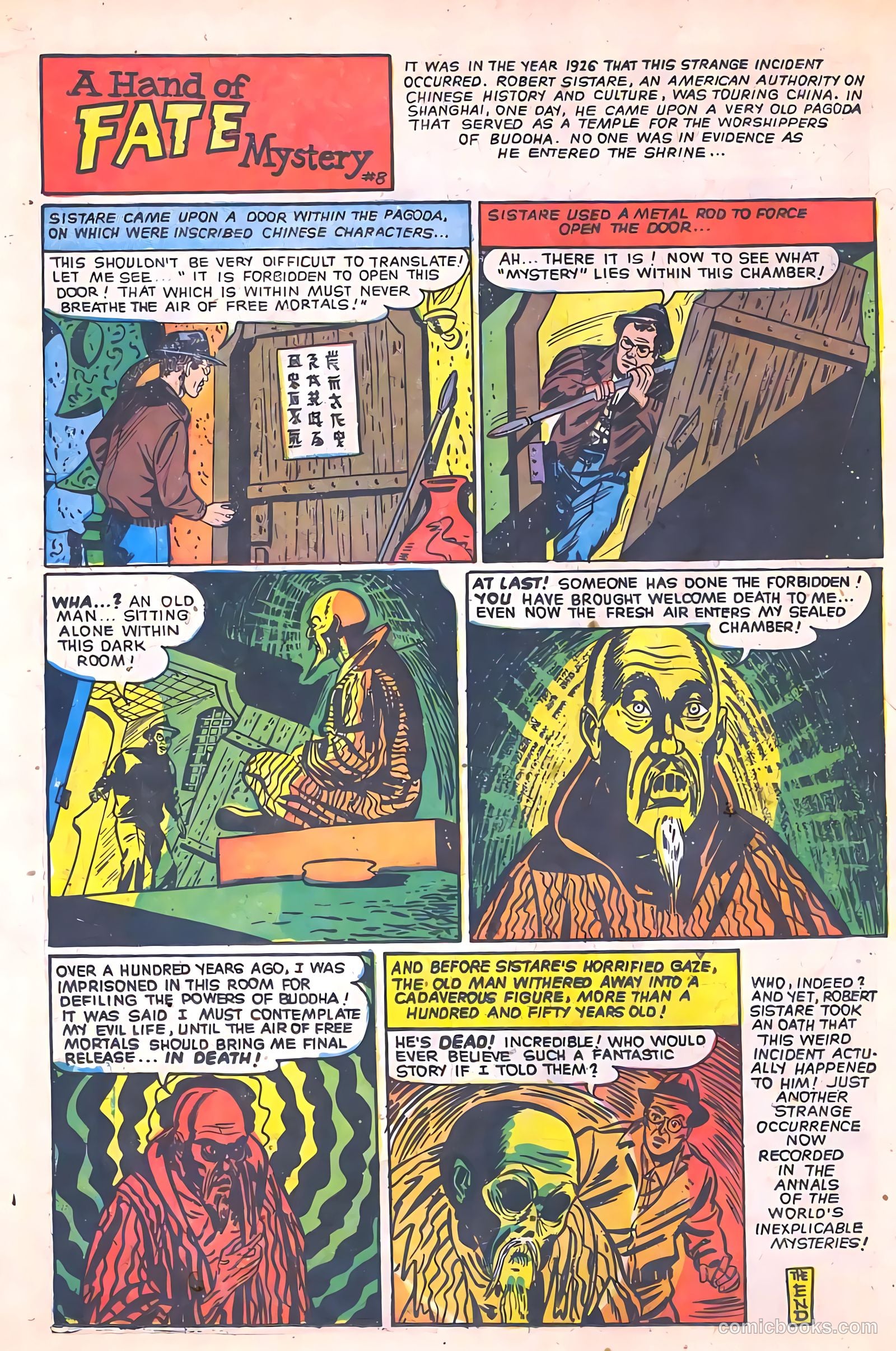 The Hand of Fate #11 (1952) — page 18 of 36