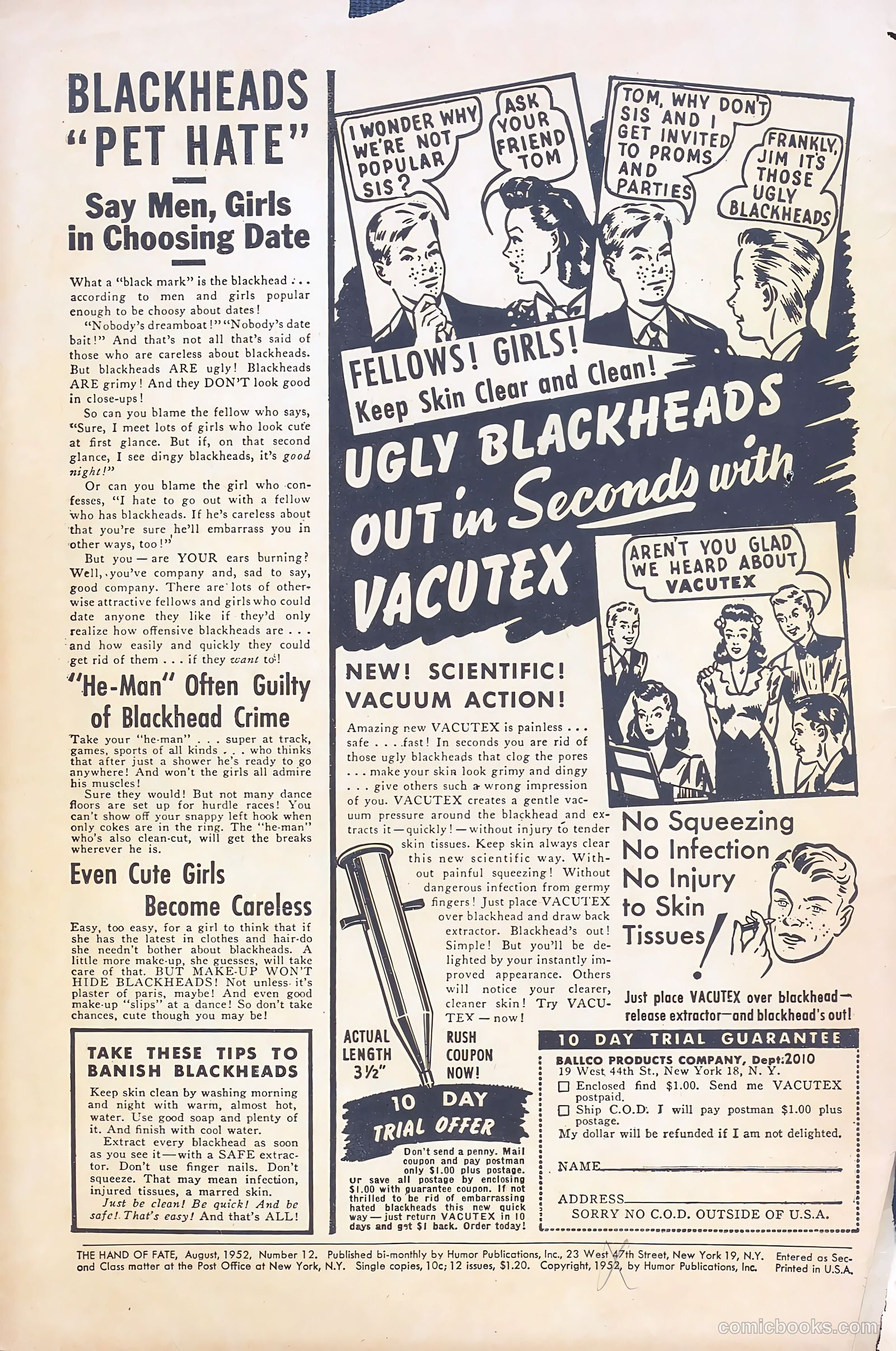The Hand of Fate #12 (1952) — page 2 of 36