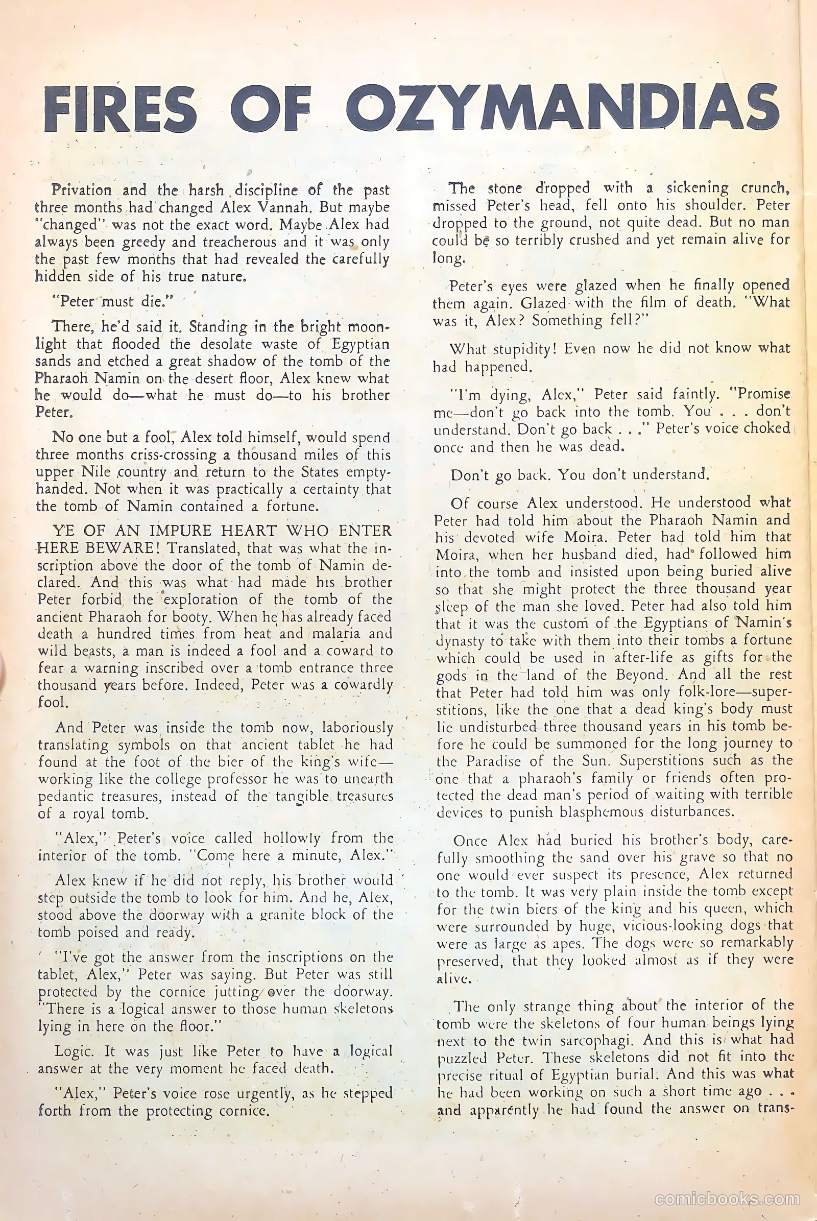 The Hand of Fate #12 (1952) — page 26 of 36