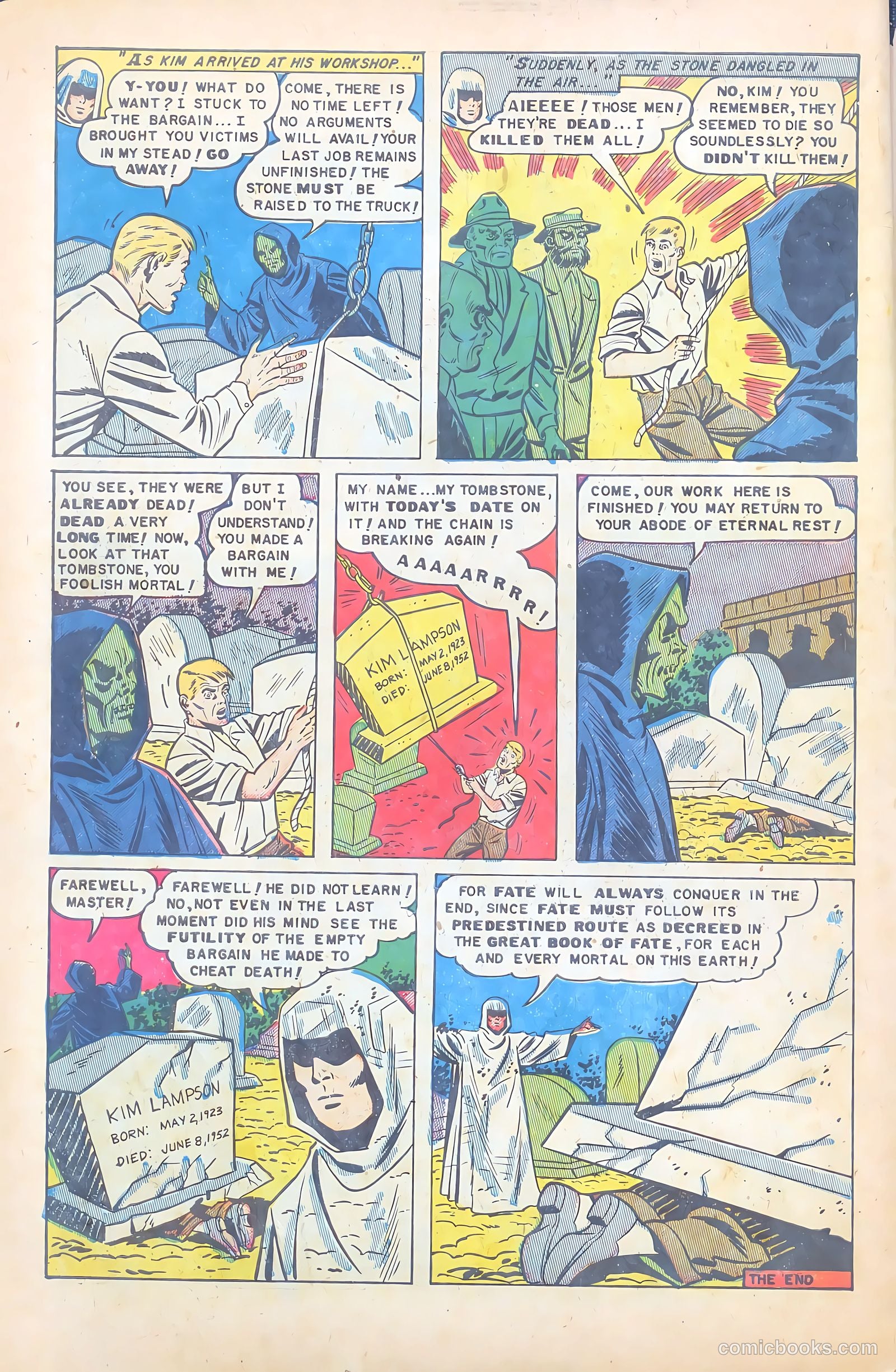 The Hand of Fate #12 (1952) — page 34 of 36