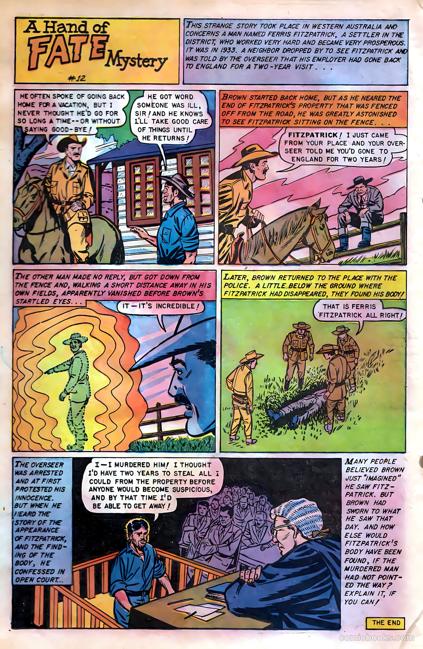 The Hand of Fate #13 (1952) — page 18 of 36