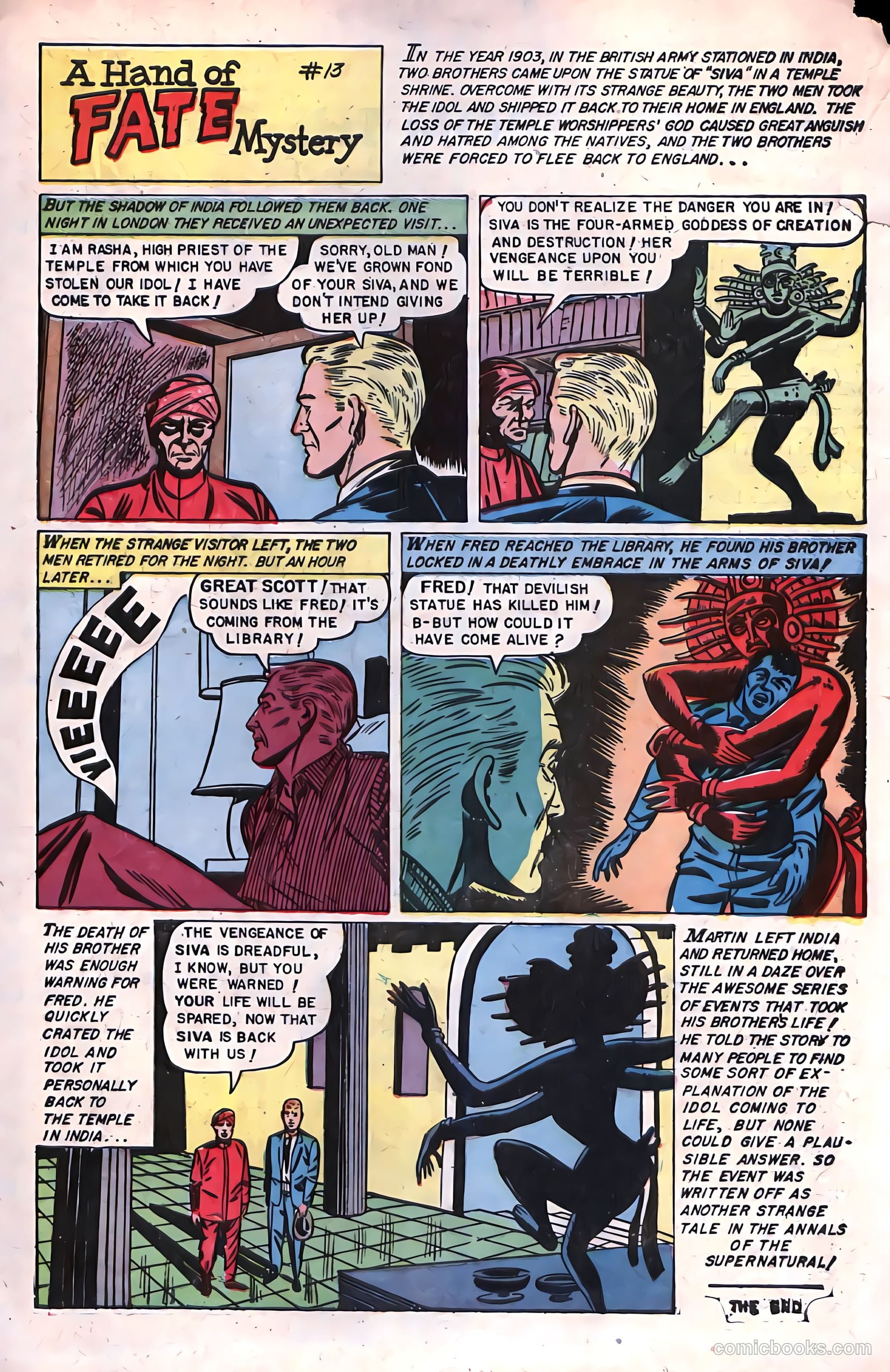 The Hand of Fate #14 (1952) — page 25 of 36