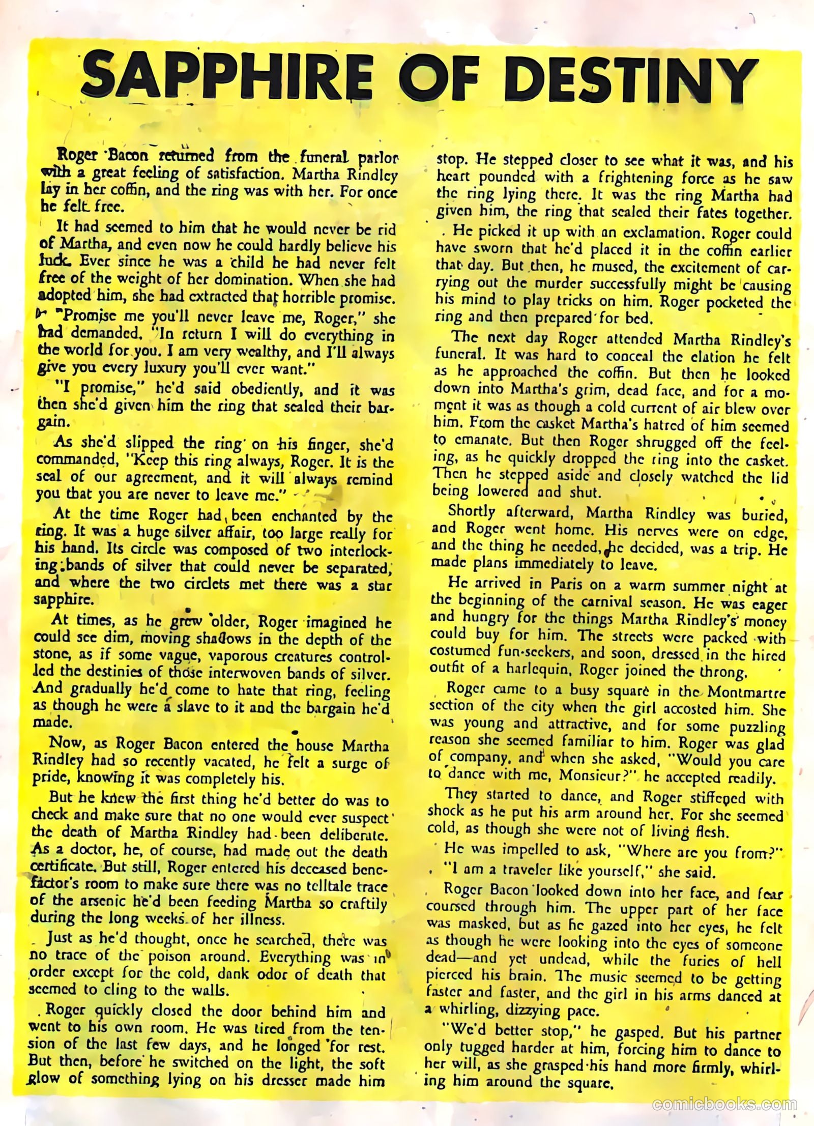 The Hand of Fate #16 (1953) — page 26 of 36