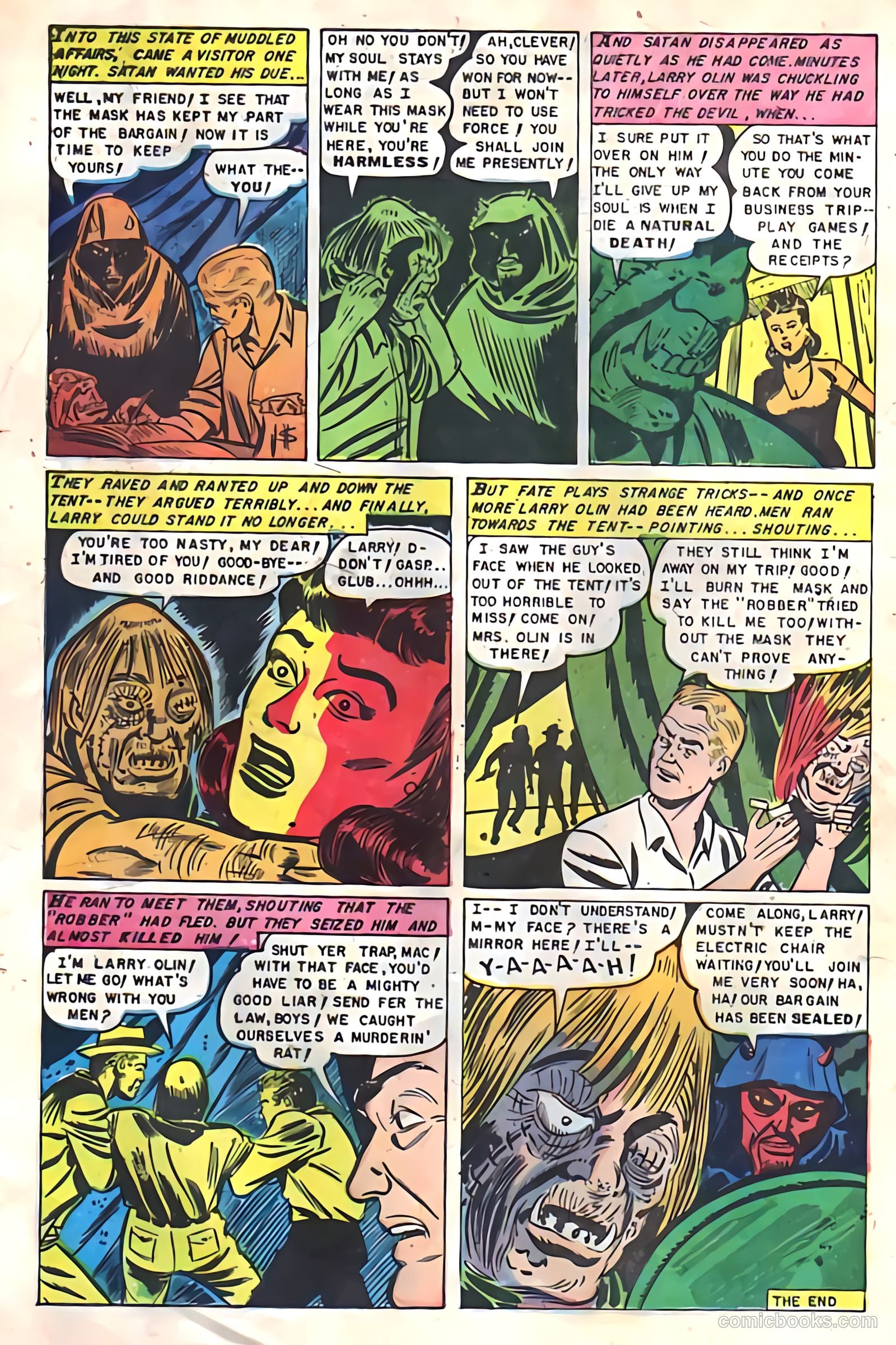 The Hand of Fate #16 (1953) — page 34 of 36