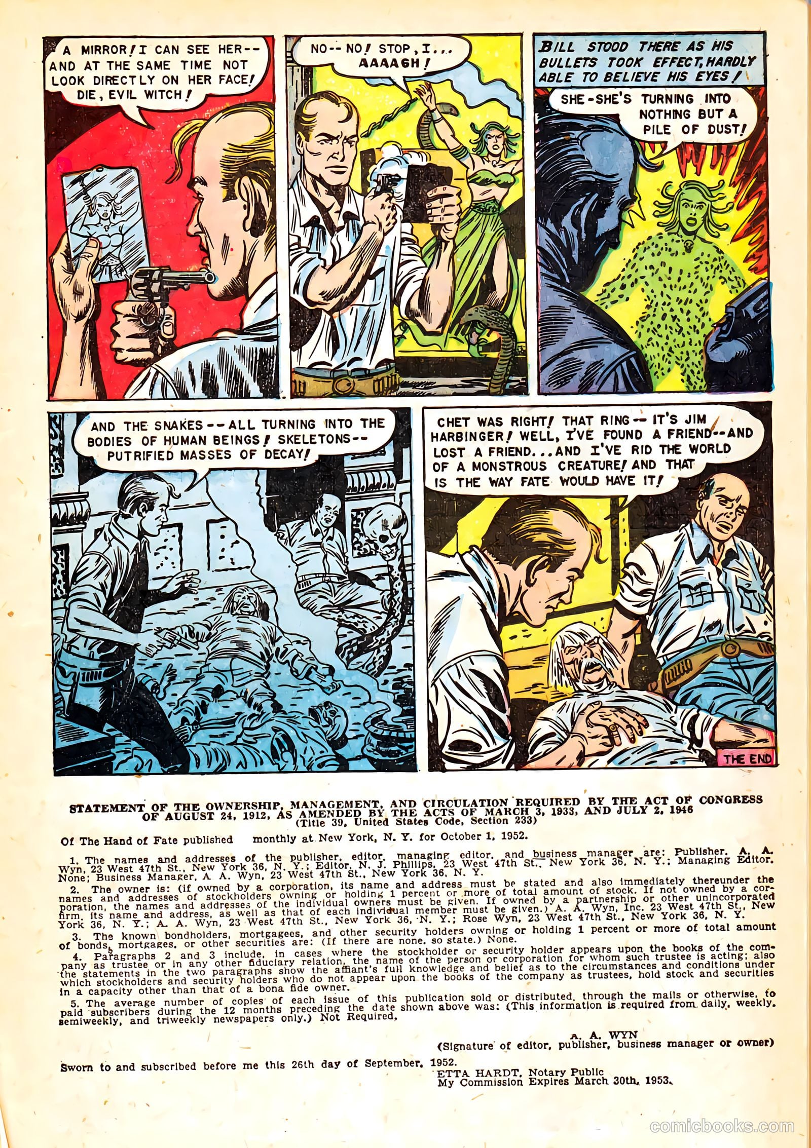 The Hand of Fate #17 (1953) — page 17 of 36