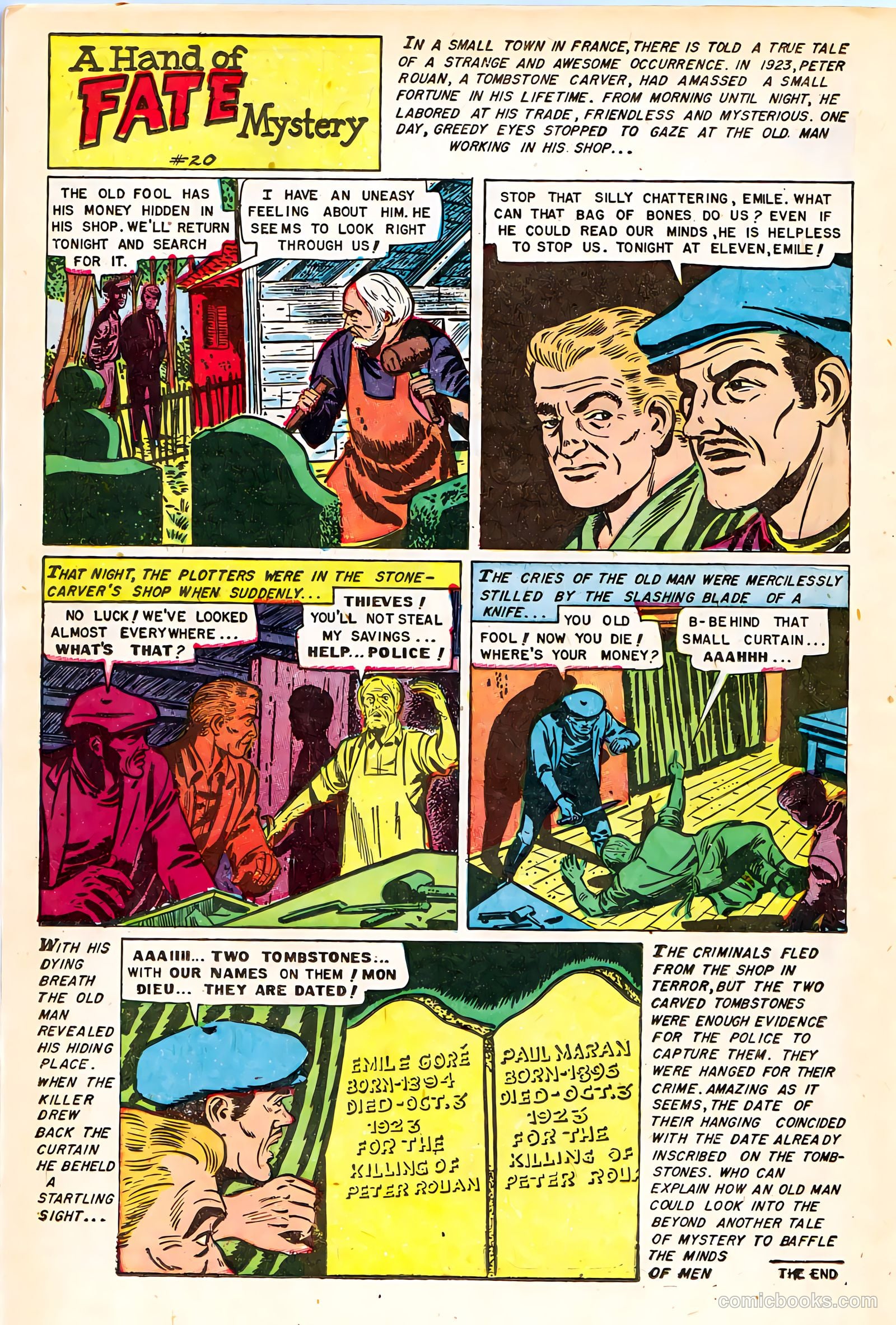 The Hand of Fate #17 (1953) — page 18 of 36