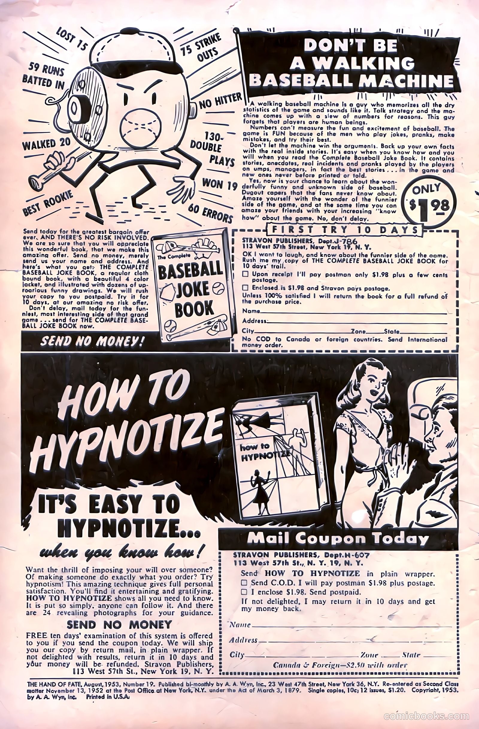 The Hand of Fate #19 (1953) — page 2 of 36