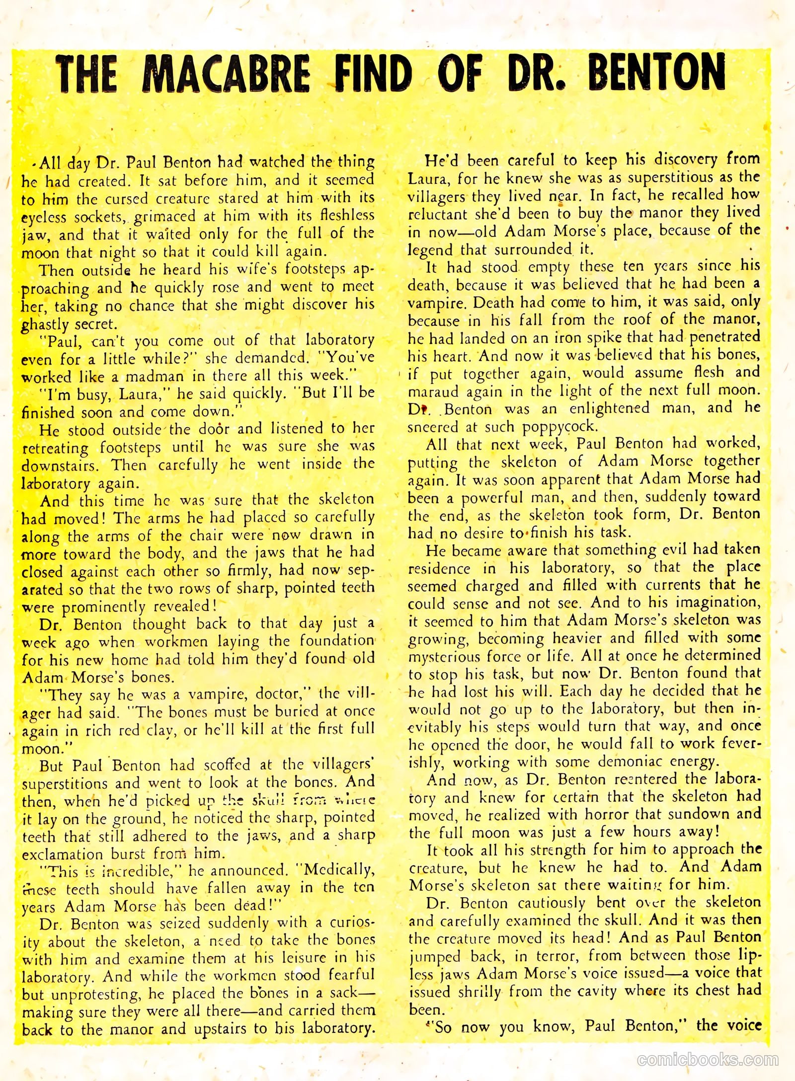 The Hand of Fate #20 (1953) — page 26 of 36